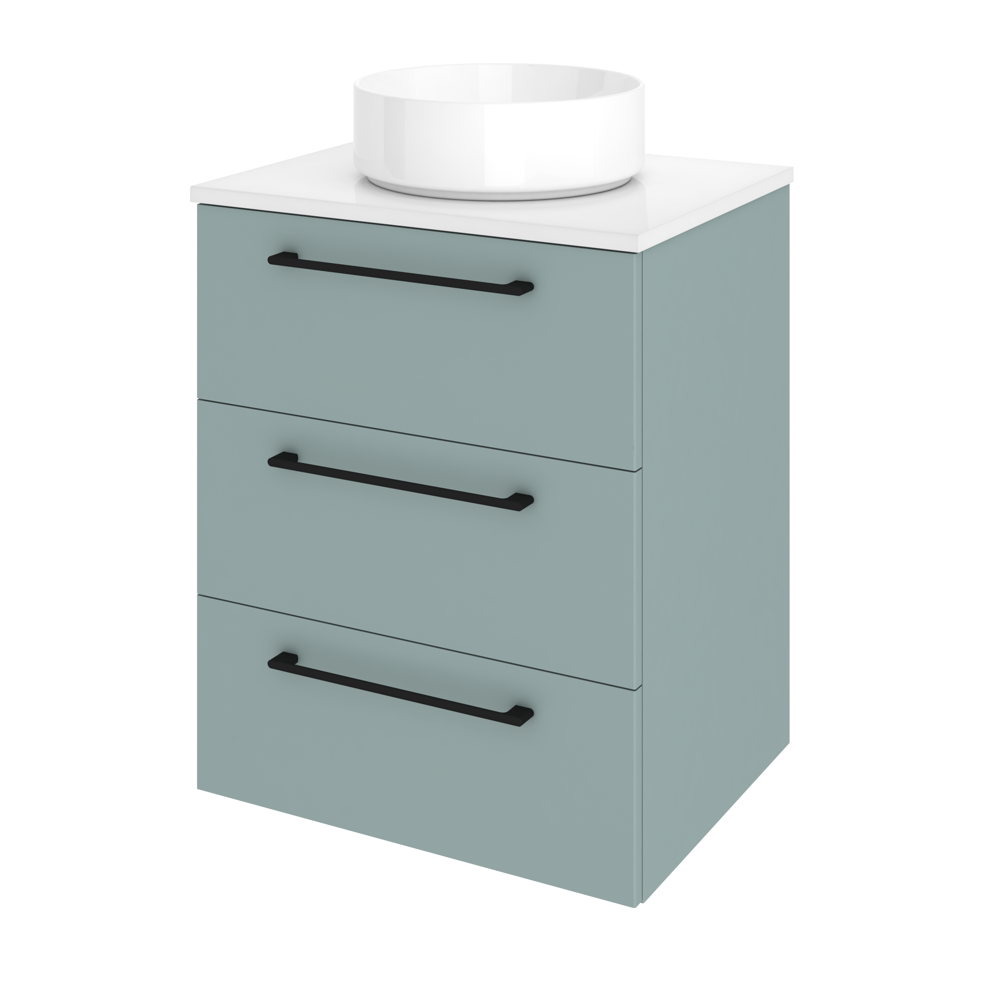 Szafka pod umywalkę Remix Celadon 60 Sensea - 18