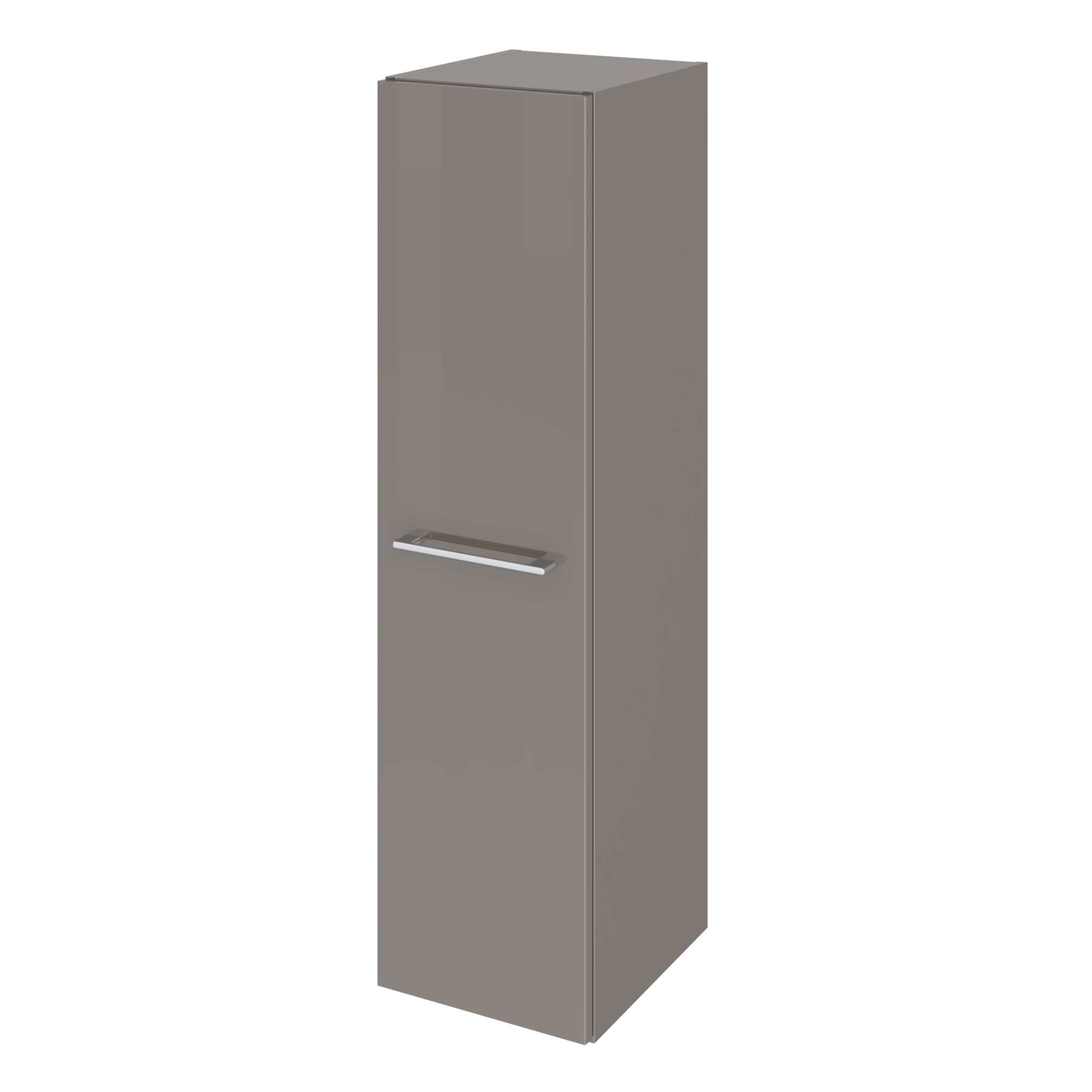 Colonne l.30 x H.115 x P.33 cm gris granit Remix - 7