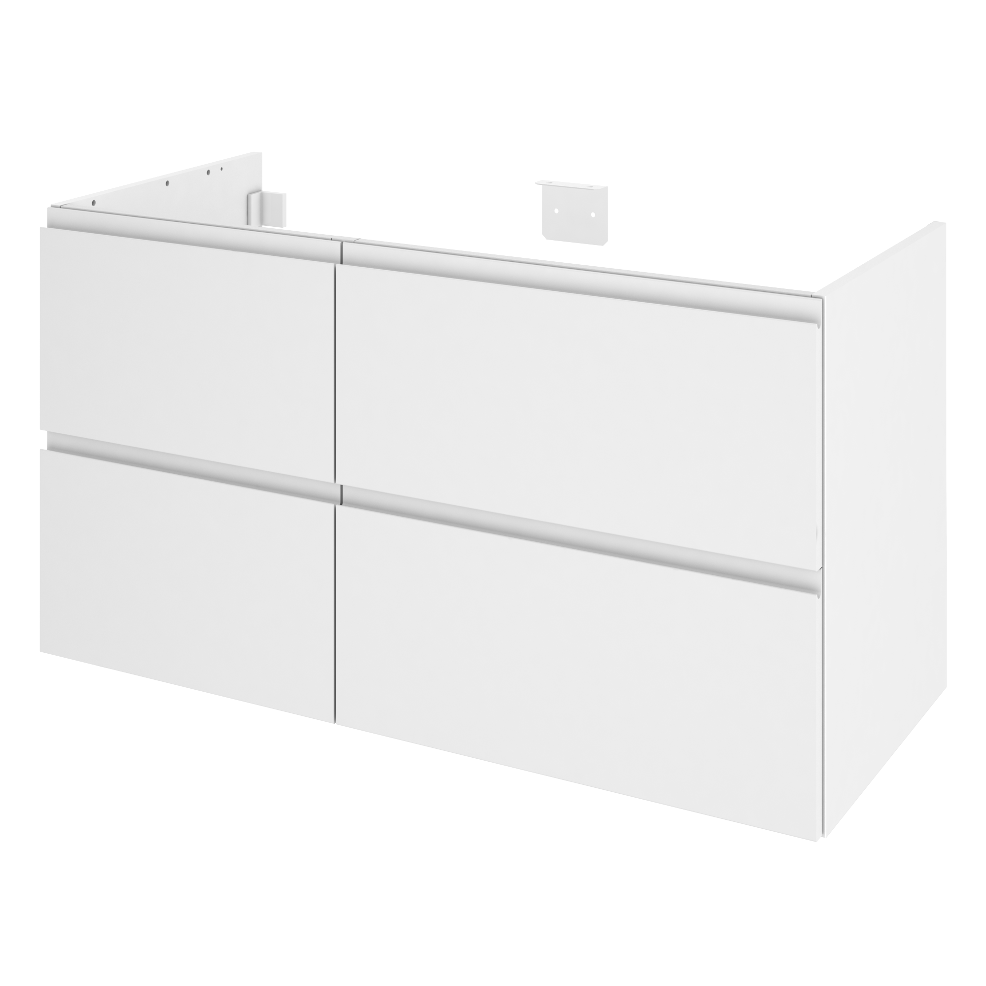 Szafka pod umywalkę Remix Biały Mat 60 Sensea - 13