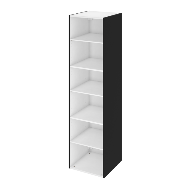 Colonne l.45 x H.173 x P.46 cm, noir, Remix