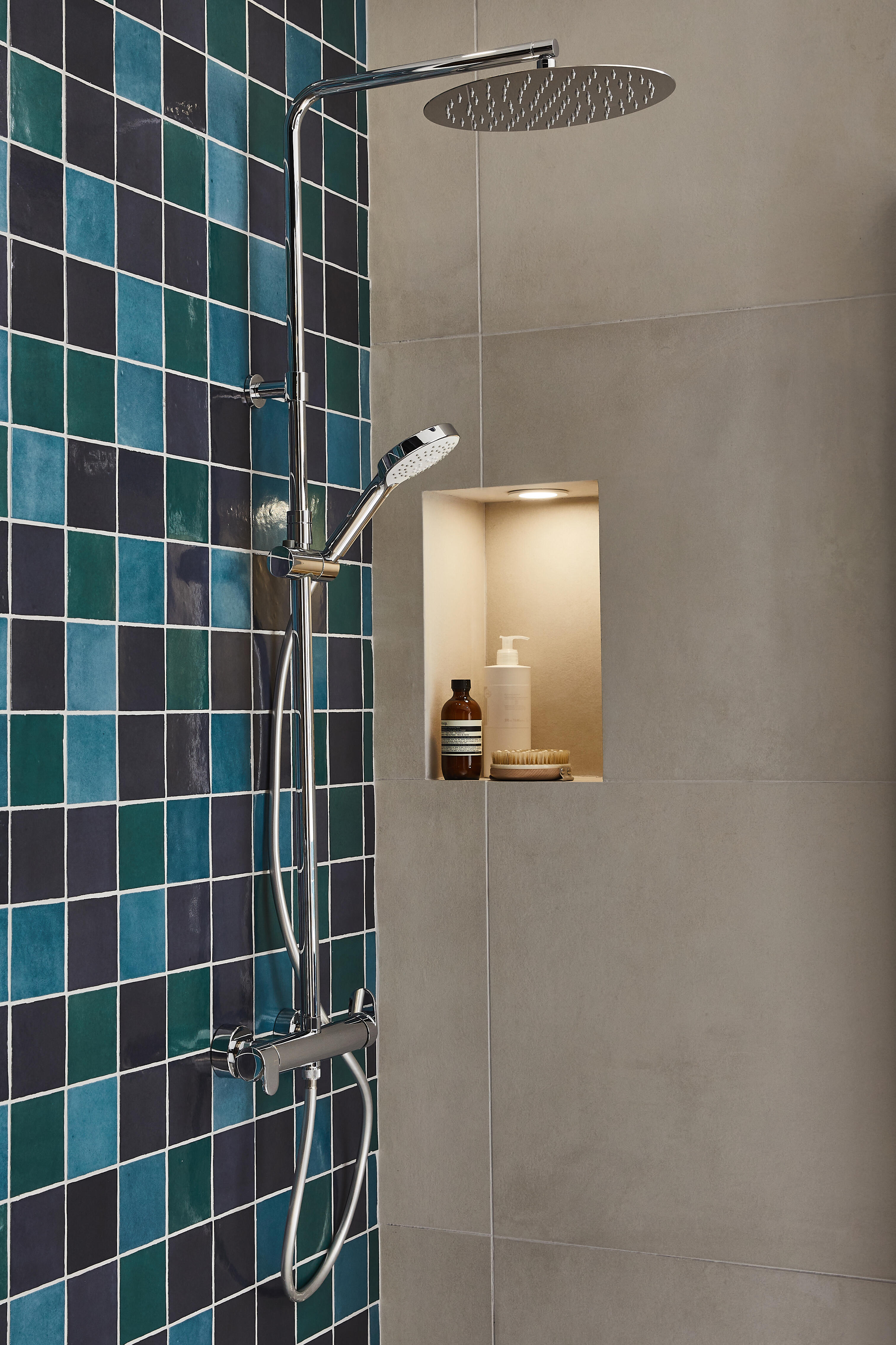 Piastrella da rivestimento interno in gres naturale 10 x 10 cm smaltato blu-turchese lucido Zelli Sp. 10 mm 0.54 mq - 22