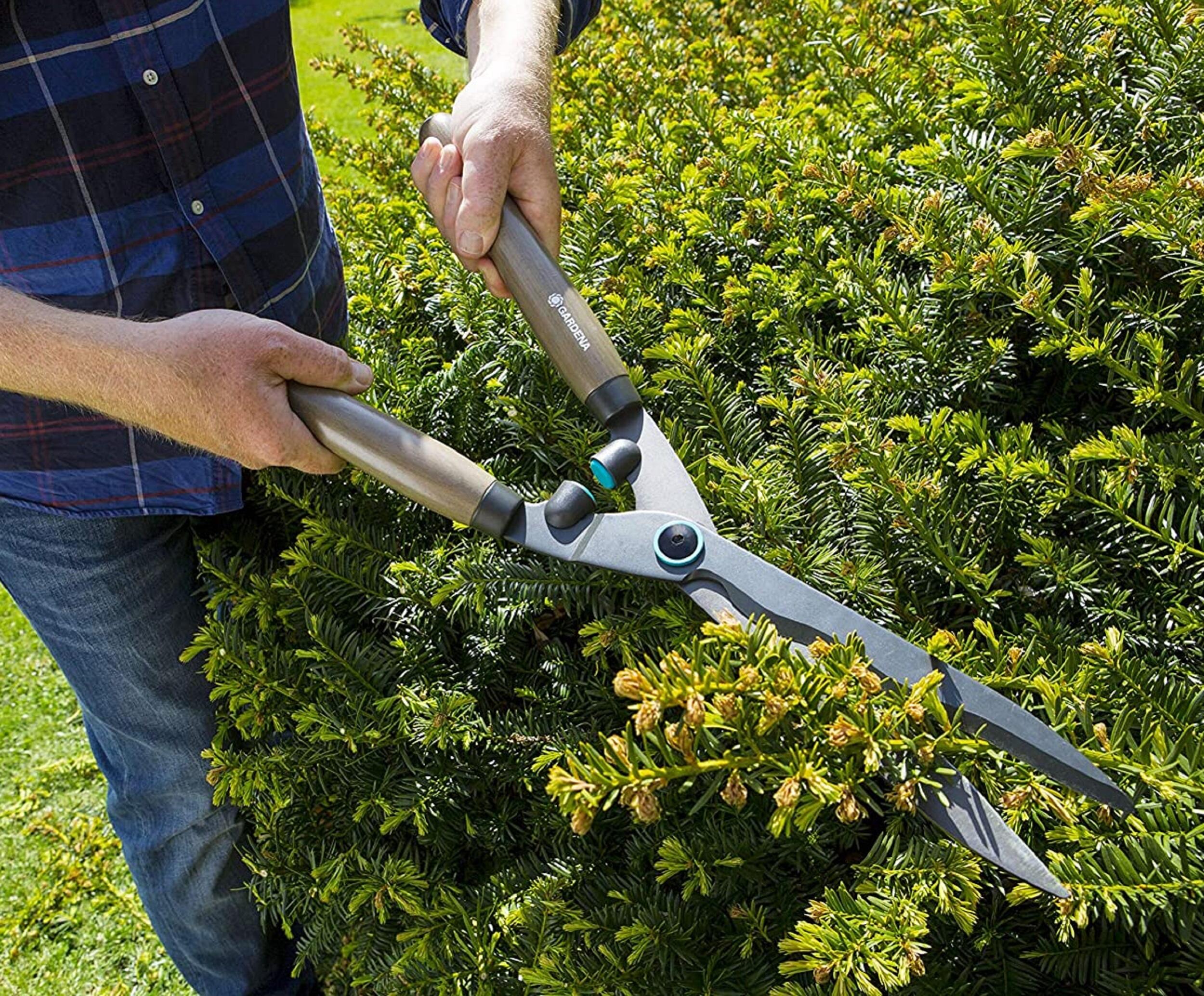 Cesoia tagliasiepi con lama ondulata 230 mm GARDENA NatureCut FSC 100% - 3