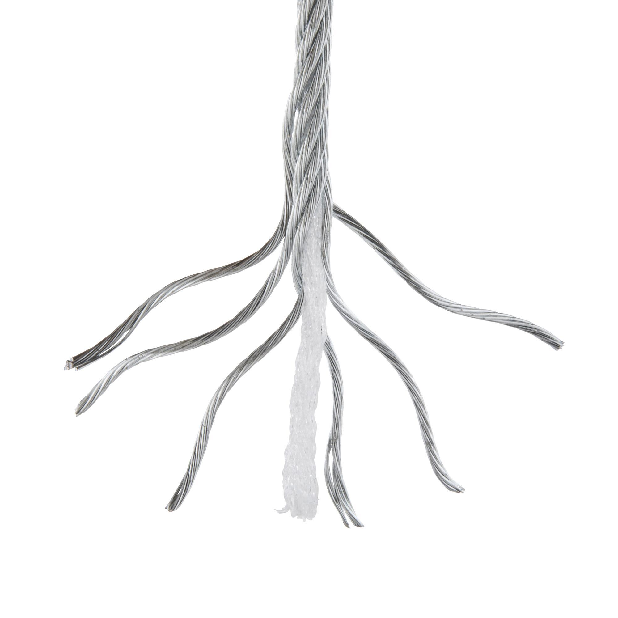 Câble nu acier STANDERS, Diam.2.9 mm x L.10 m - 11