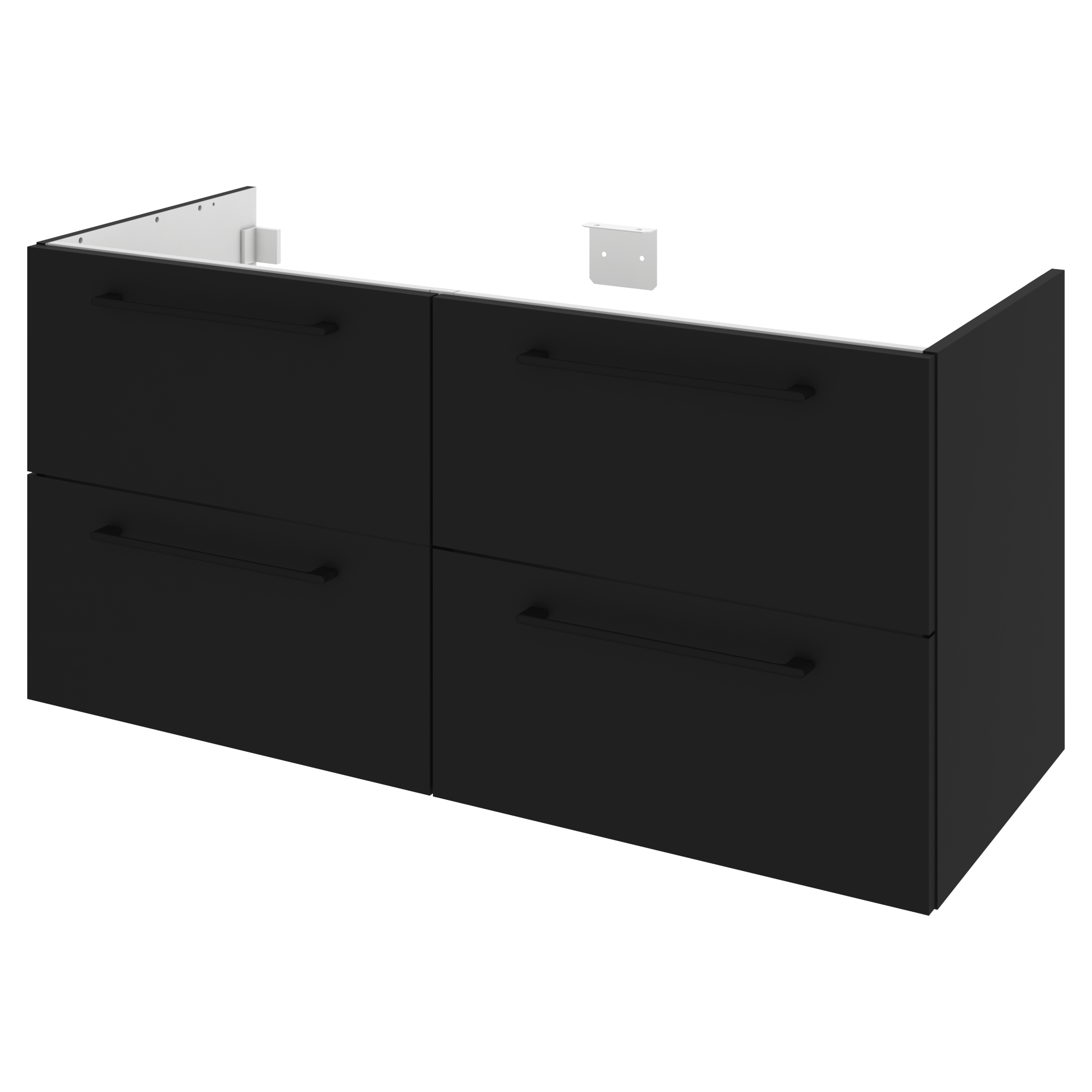 Szafka pod umywalkę Remix Black Mat 60 Sensea - 16