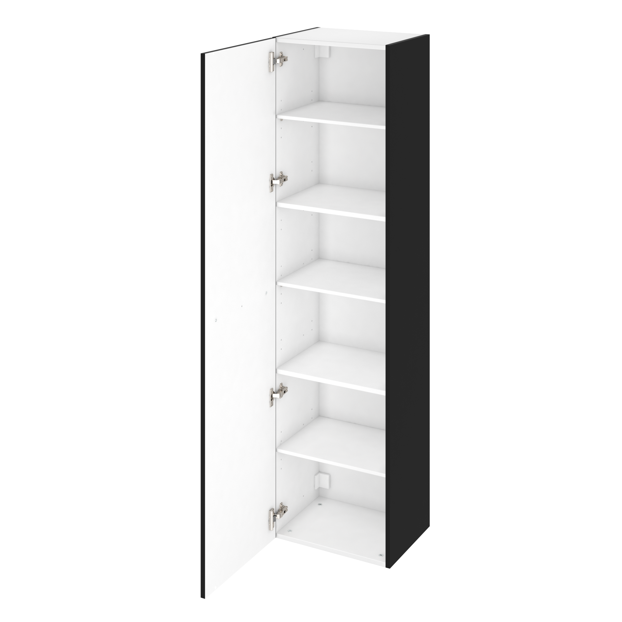 Korpus słupka modułowego Remix Black Mat 173 x 45 x 46 Sensea - 24