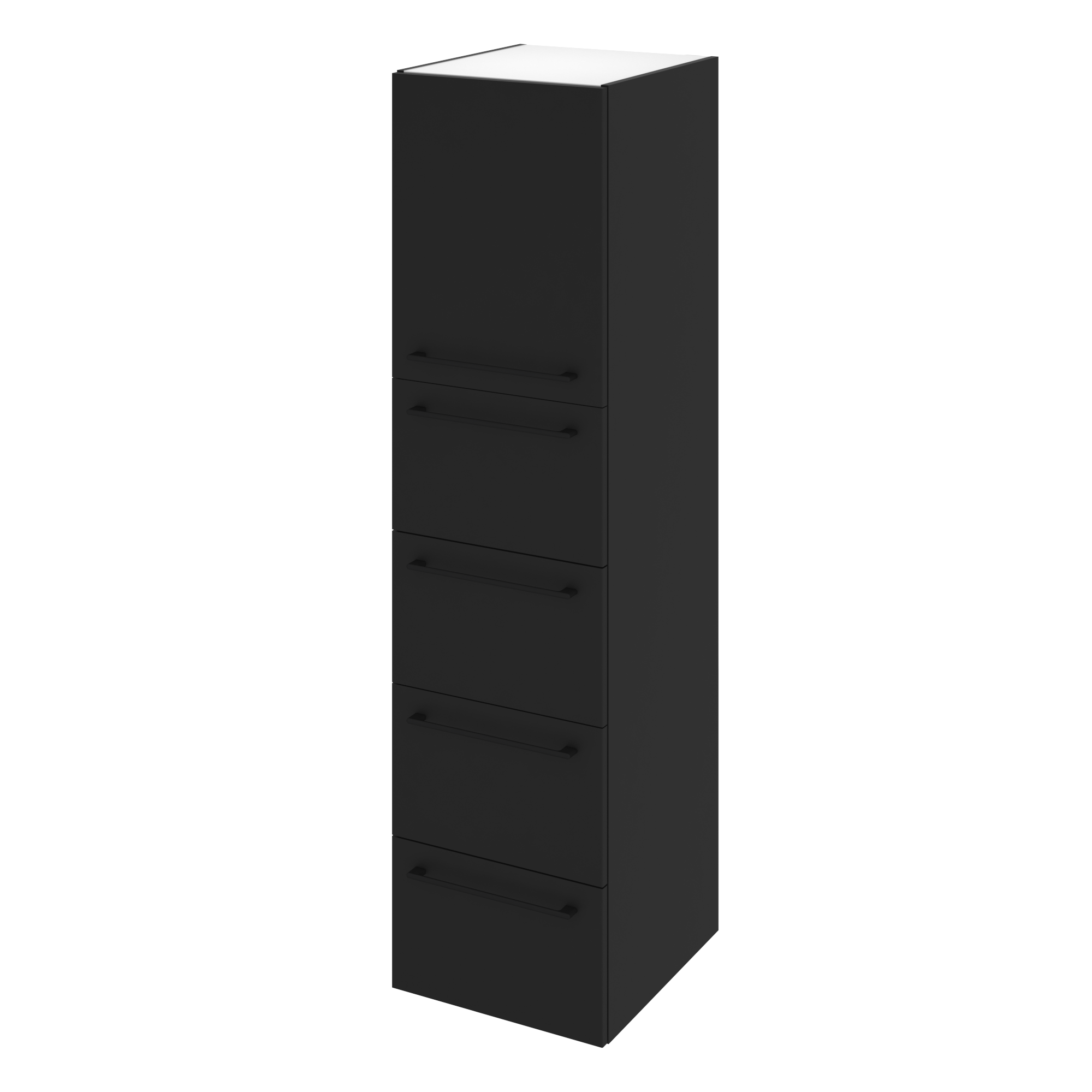 Korpus słupka modułowego Remix Black Mat 173 x 45 x 46 Sensea - 28