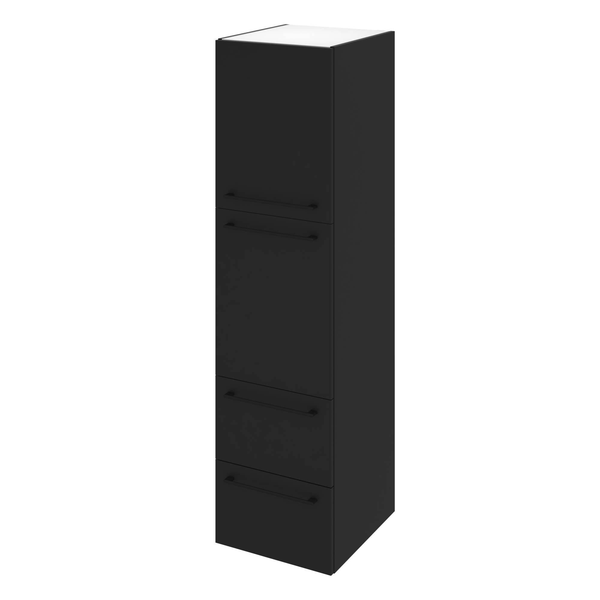 Korpus słupka modułowego Remix Black Mat 173 x 45 x 46 Sensea - 27