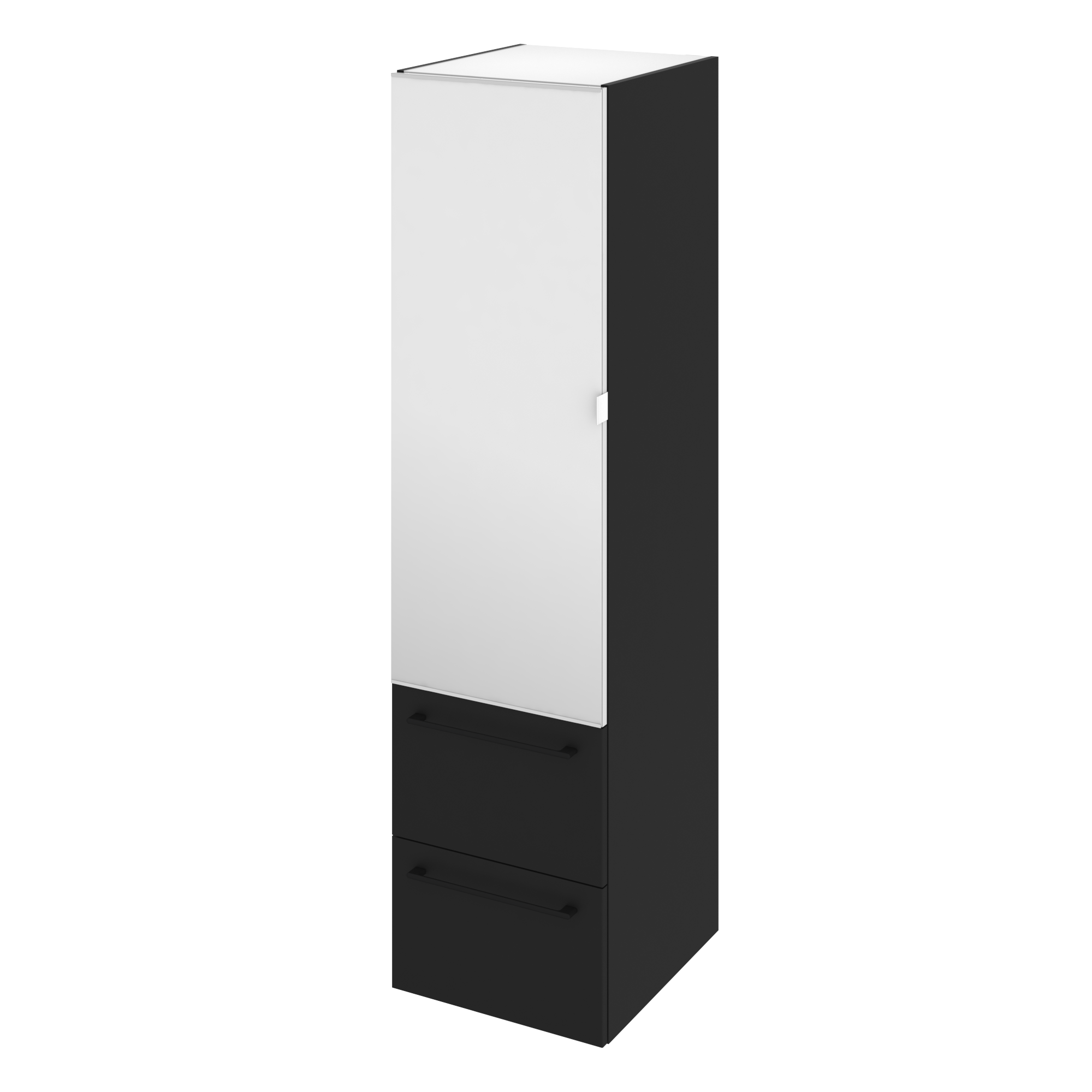 Korpus słupka modułowego Remix Black Mat 173 x 45 x 46 Sensea - 30