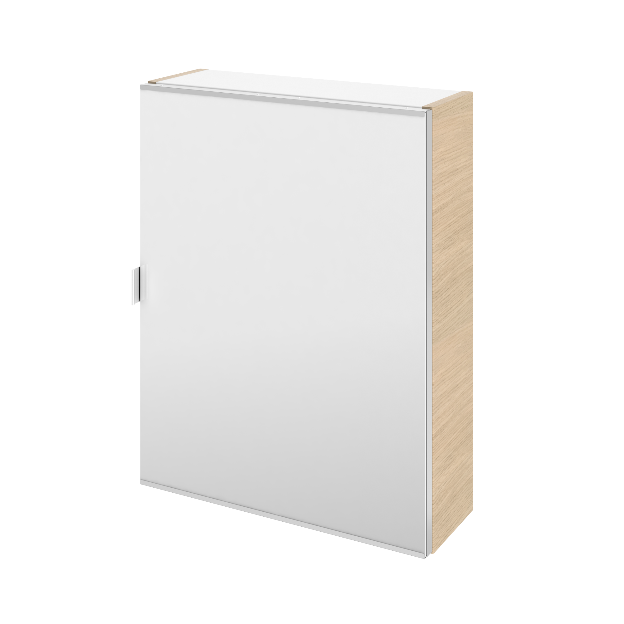 Caisson meuble haut / bas l.45 x H.58 x P.14 cm, chêne naturel, Remix - 5