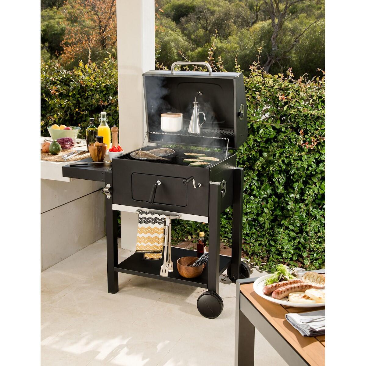 Barbacoa NATERIAL Centaurus Beta para carbón recomendado para 6-10 personas - 20