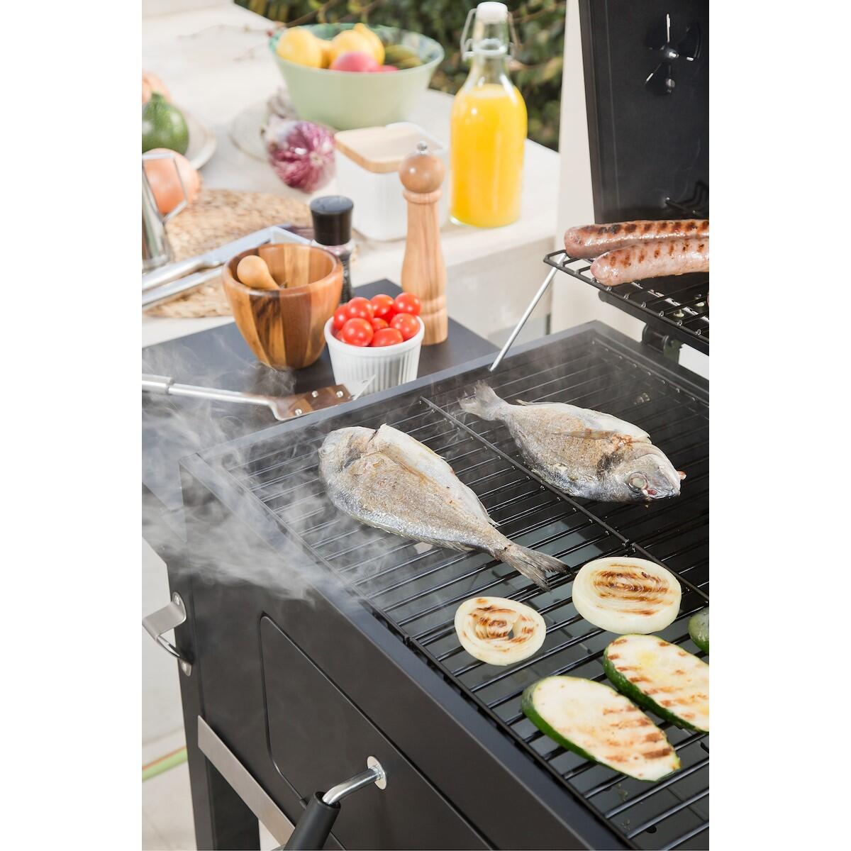 Barbacoa NATERIAL Centaurus Beta para carbón recomendado para 6-10 personas - 35