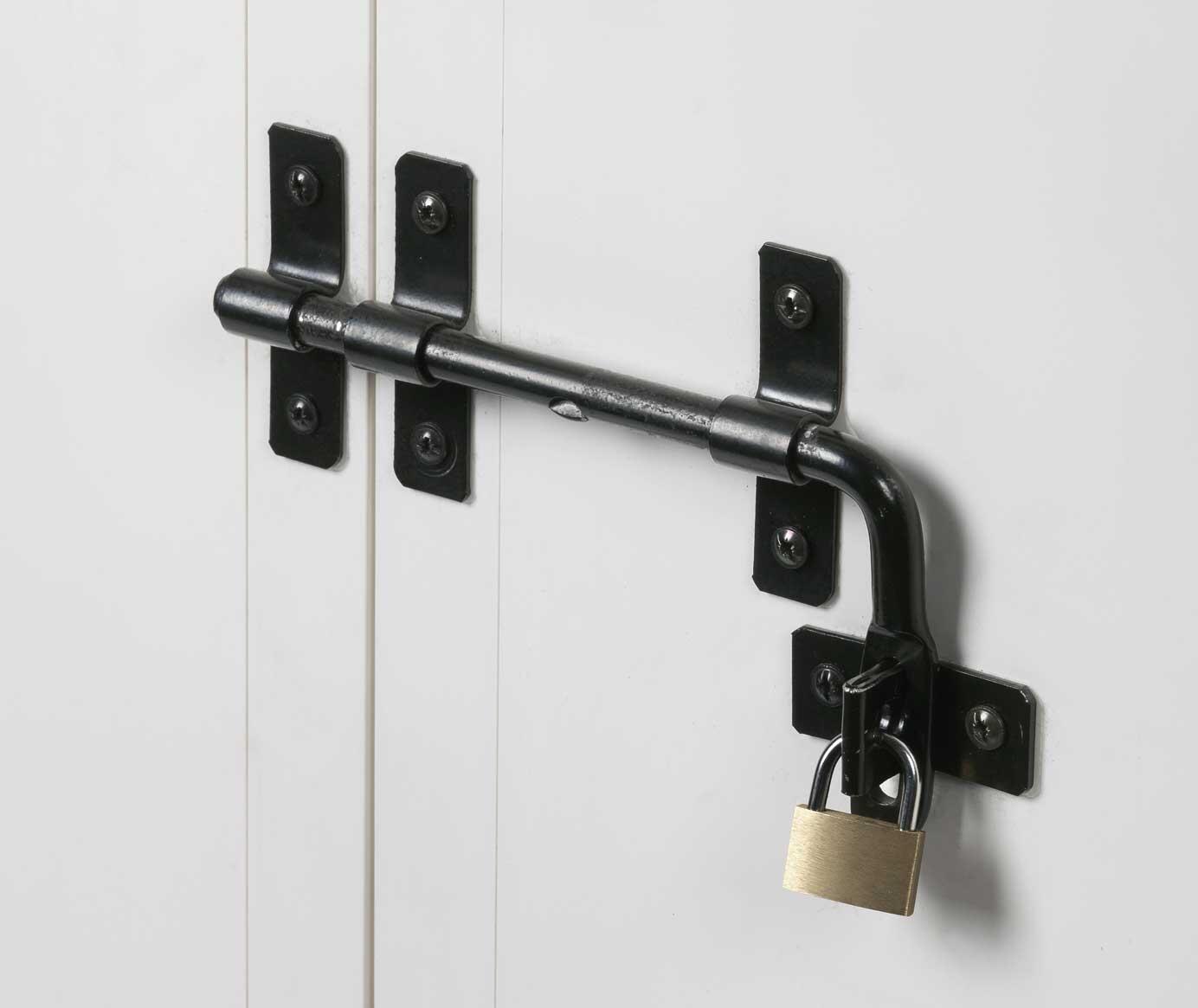 Casetta da giardino GAROFALO Urban S in PVC grigio con porta battente semplice, superficie interna 0.88 m² e spessore parete 20 mm, con pavimento - 5