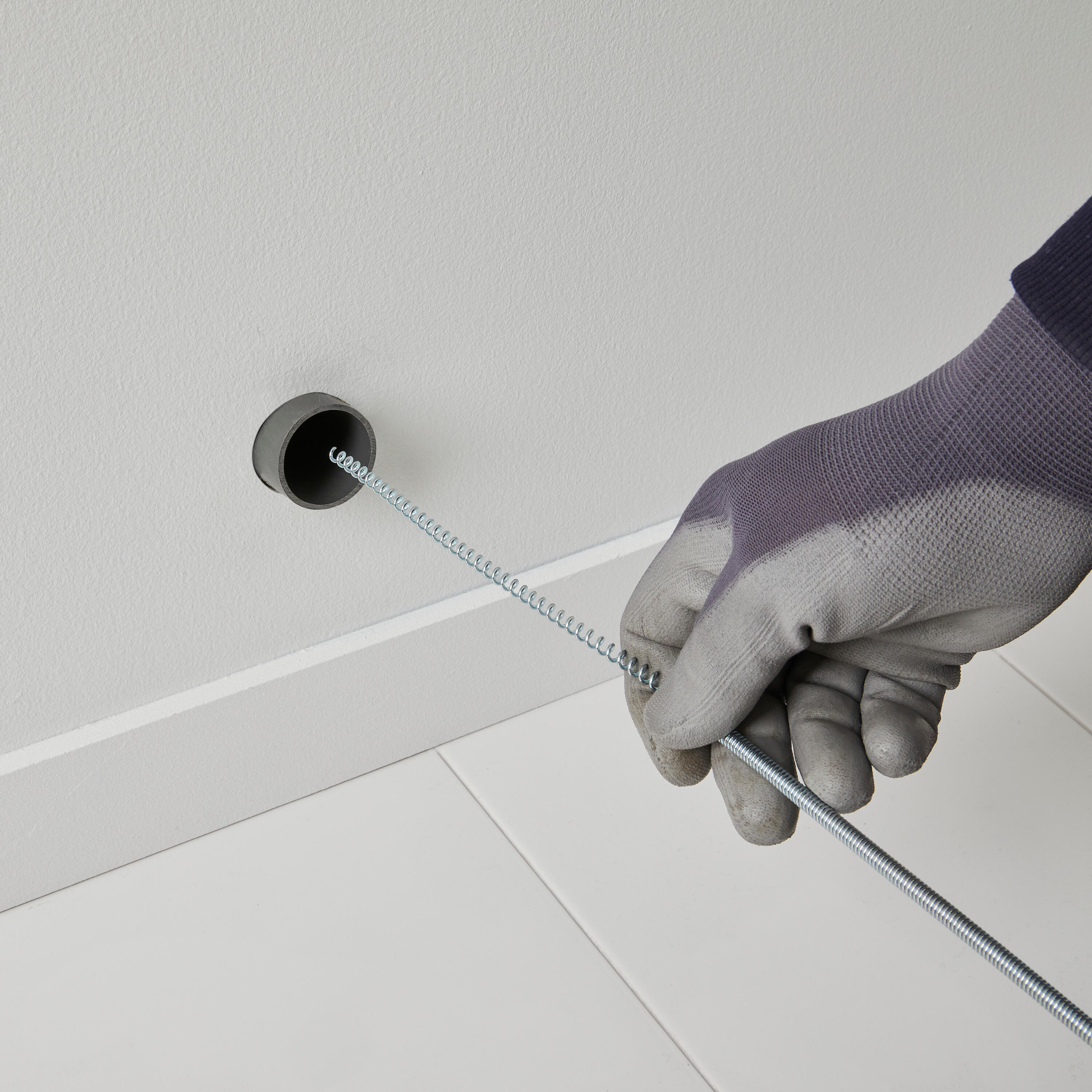 Sprężyna kanalizacyjna 6 mm x 3 m DEXTER - 2