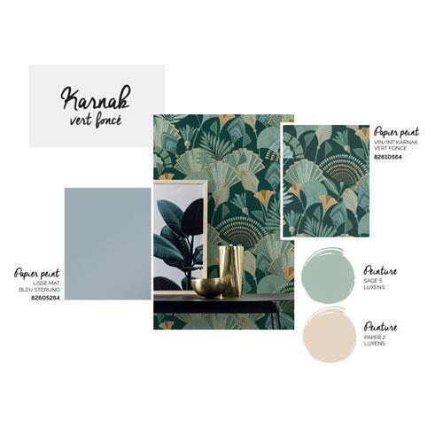 moodboard papier peint peinture - 1