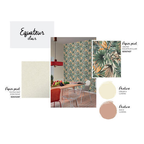 Papier peint et peinture : le vert à l’honneur - 1