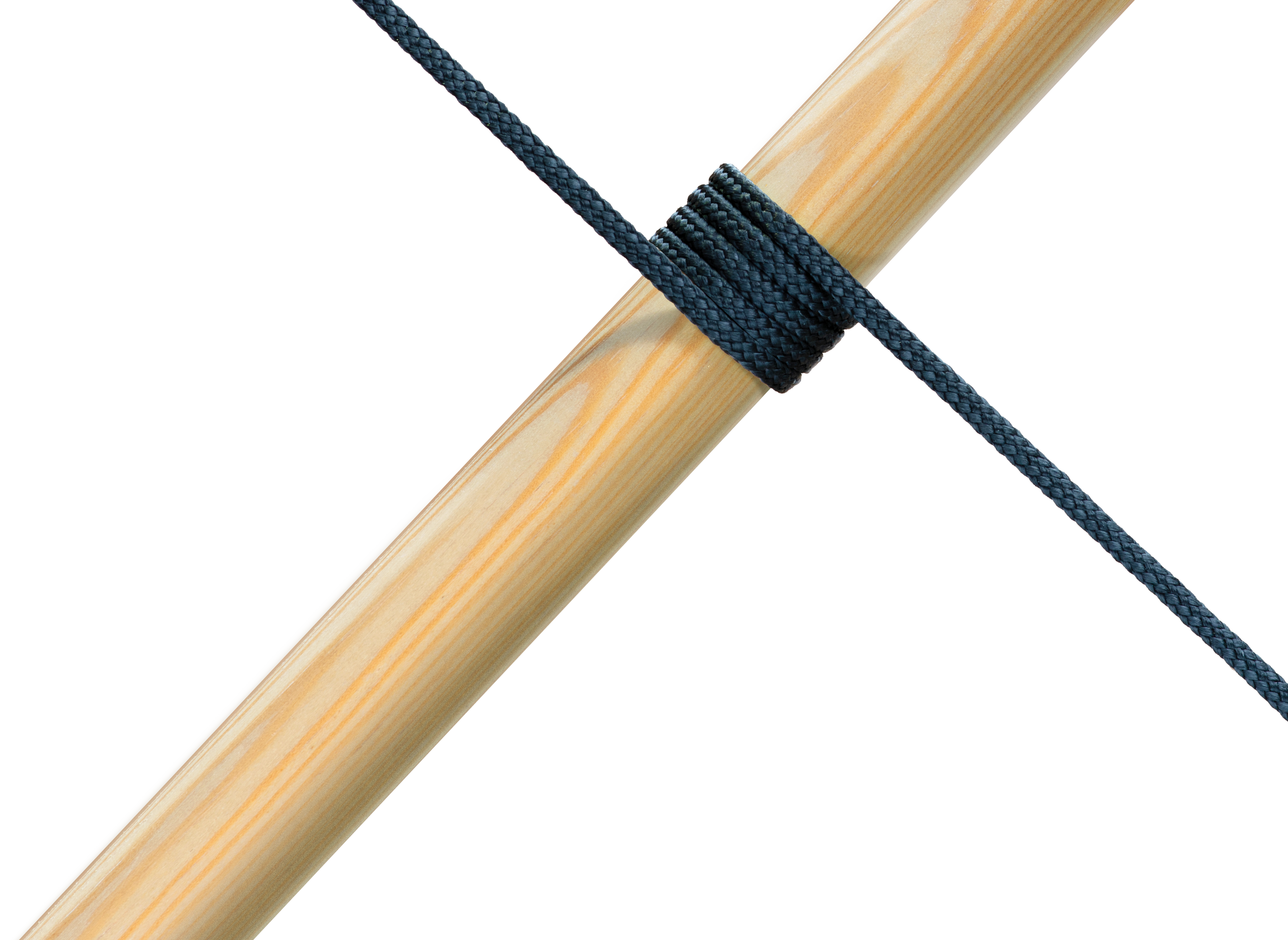 Lina PP 25 kg 2.5 mm x 25 m pleciona czarna fluo - 3