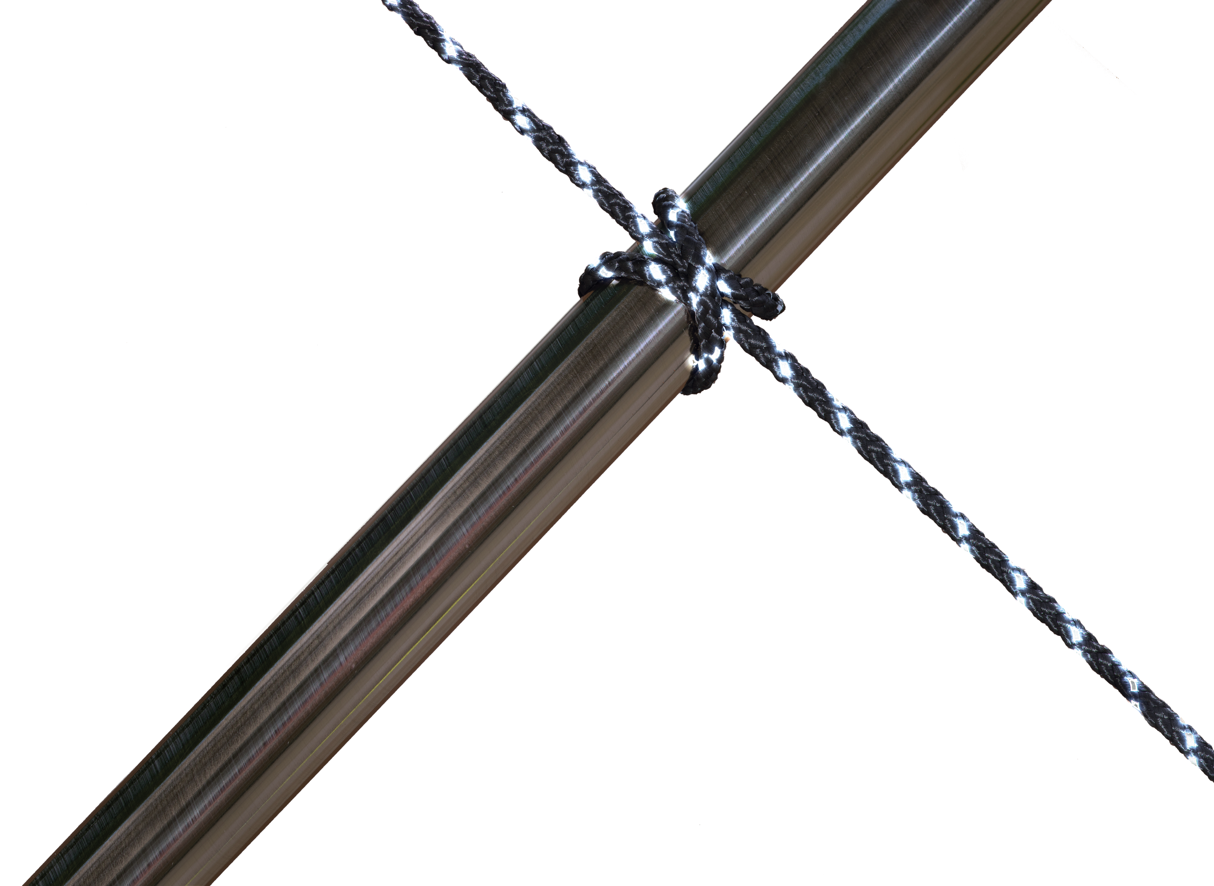 Lina PP odblaskowa 20 kg 4.8 mm x 15 m pleciona czarna - 6