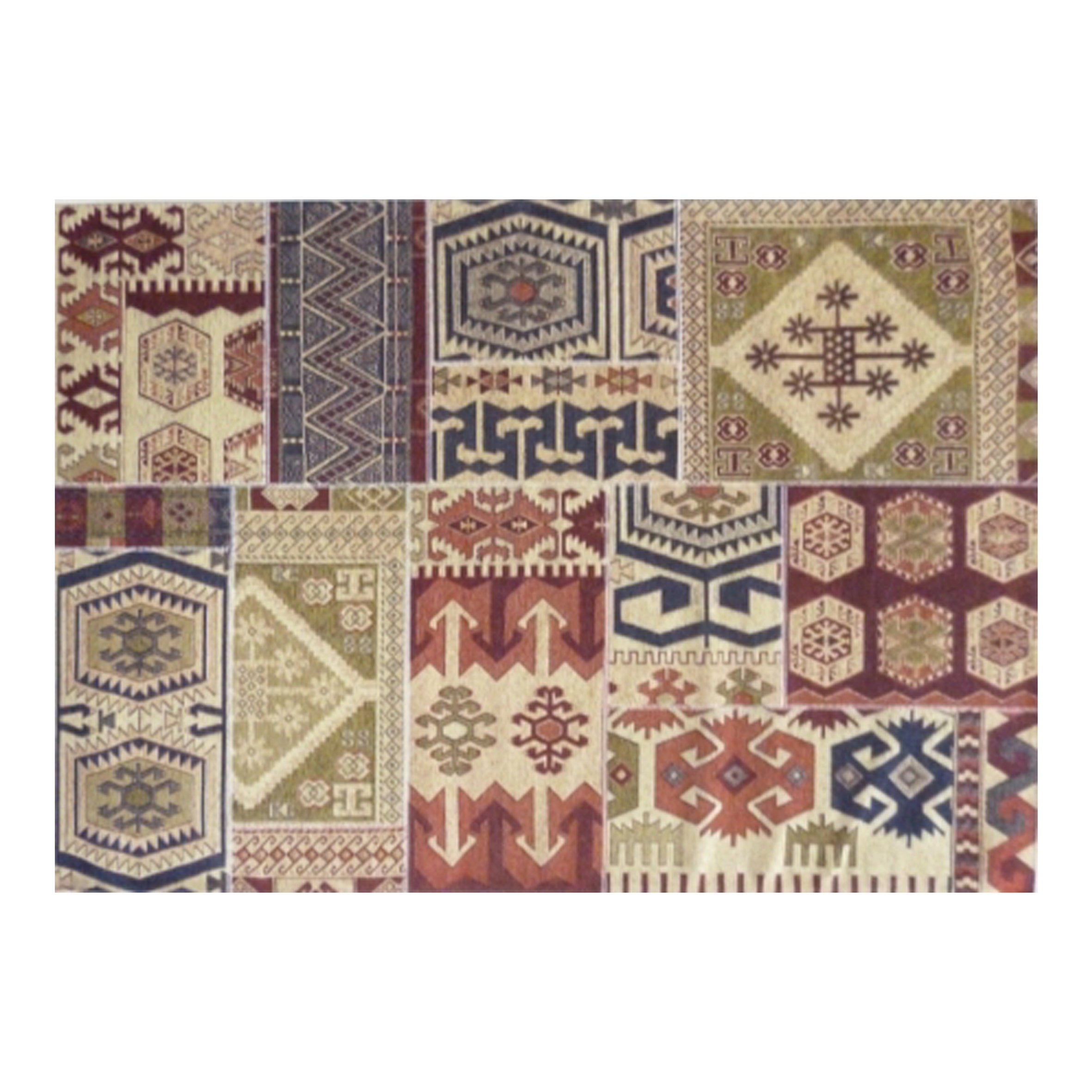 Tappeto Modern kilim orientale in acrilico multicolor, L 230 x L 160 cm - 5