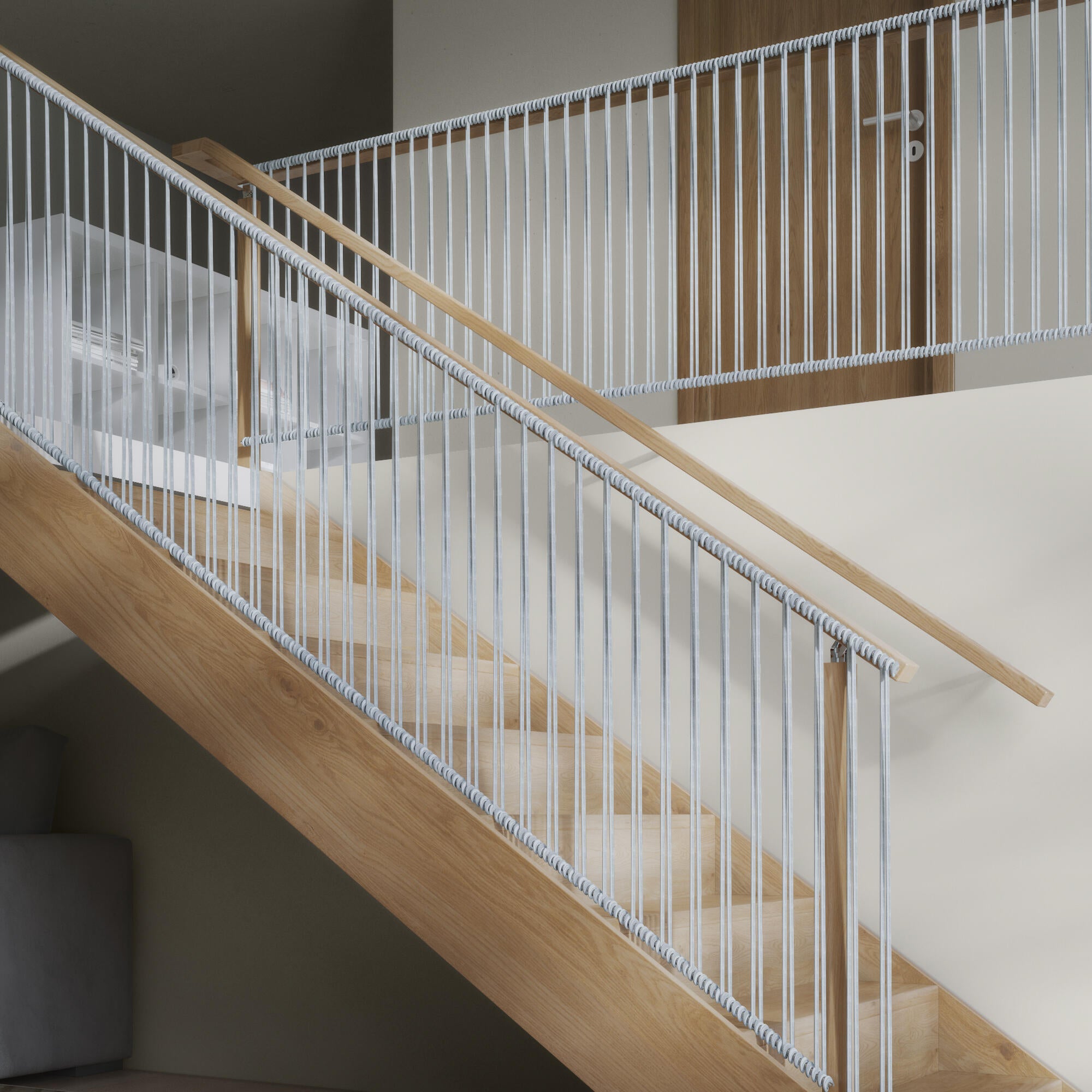 Cabo elástico 8mm 5m cinza - 5