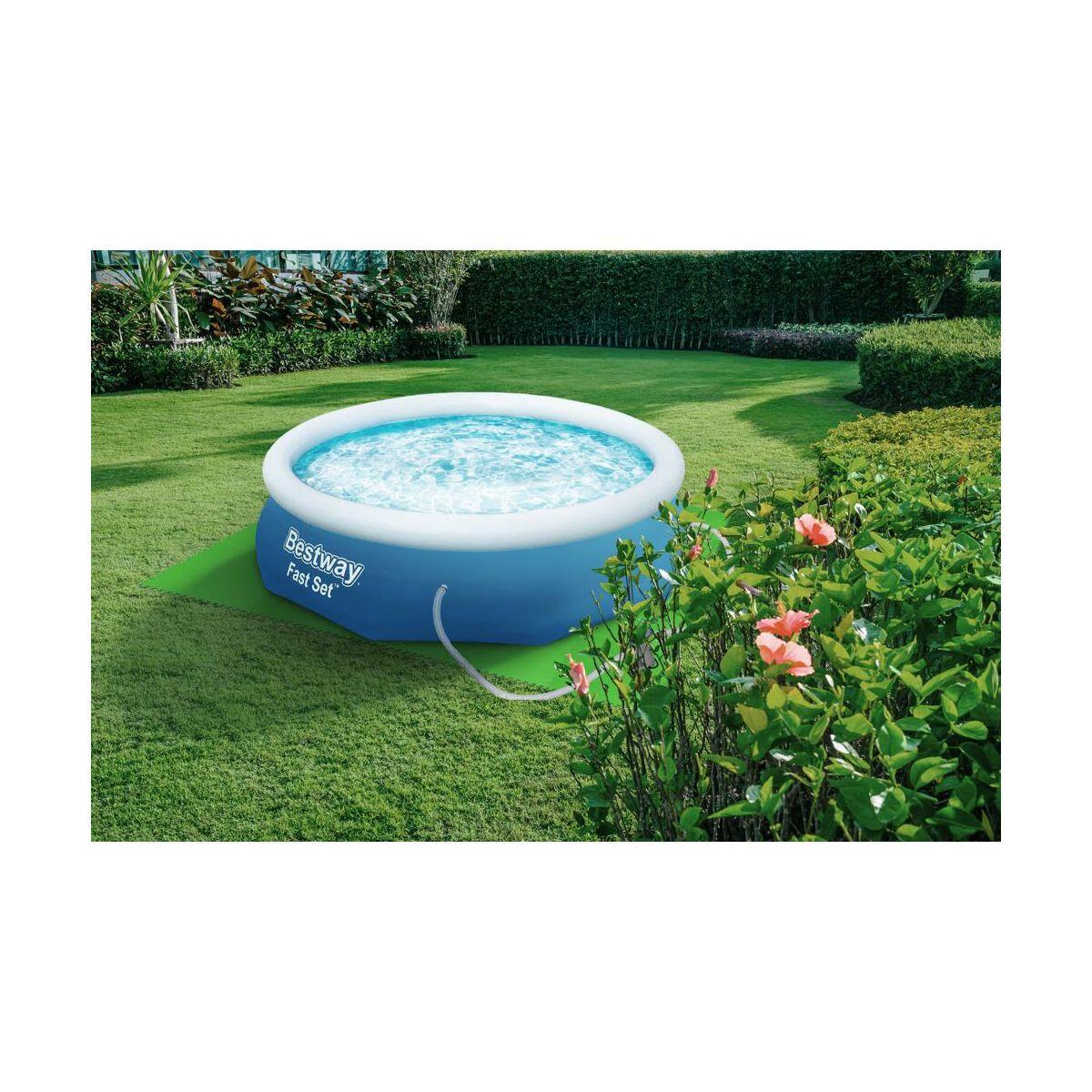 Piscina hinchable de PVC redonda de ø3,05x0.76 m con depuradora de cartucho BESTWAY - 16