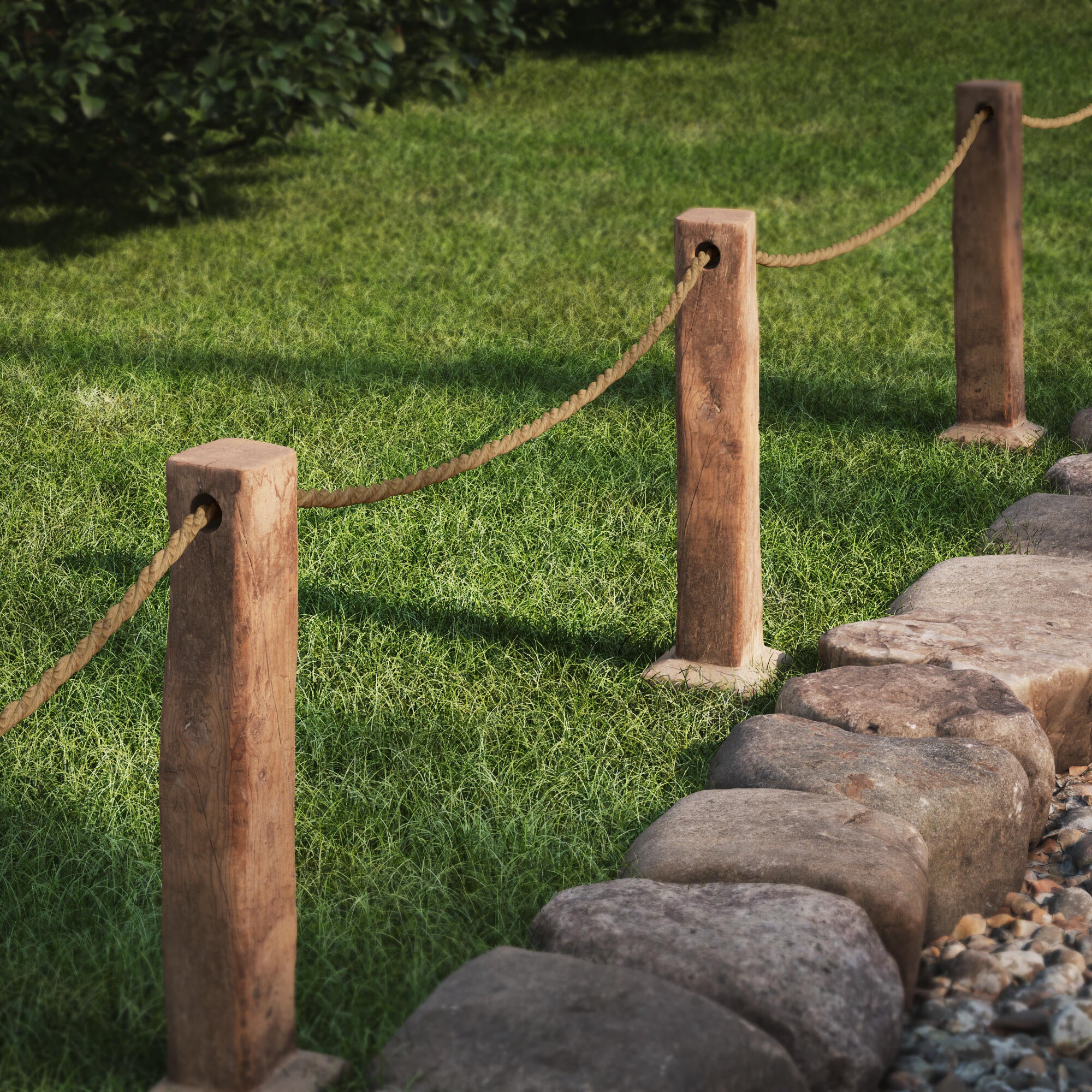 Corde jute torsadé STANDERS Diam.14 mm x L.10 m - 3