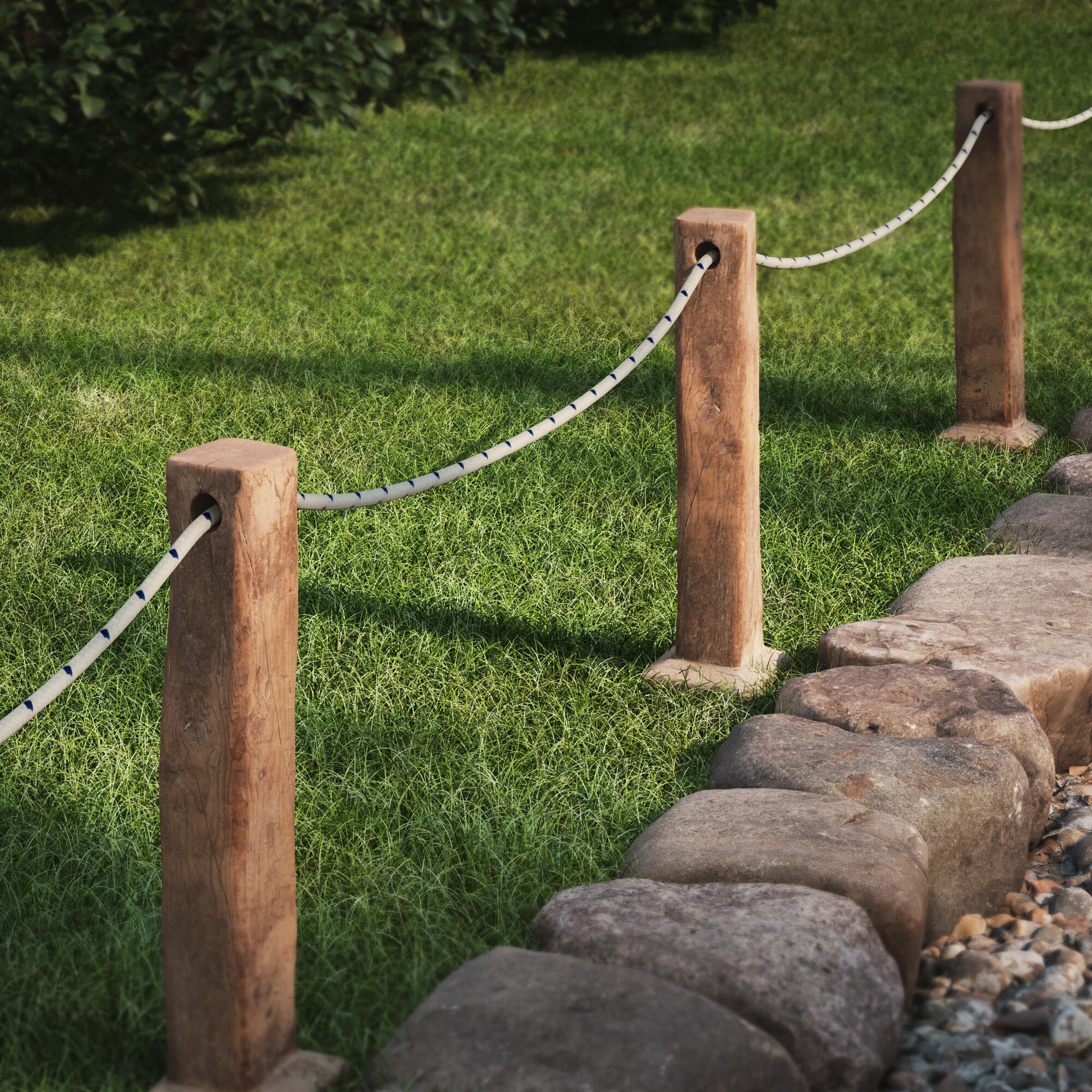 Corde polypropylène torsadé STANDERS Diam.12 mm x L.15 m - 2