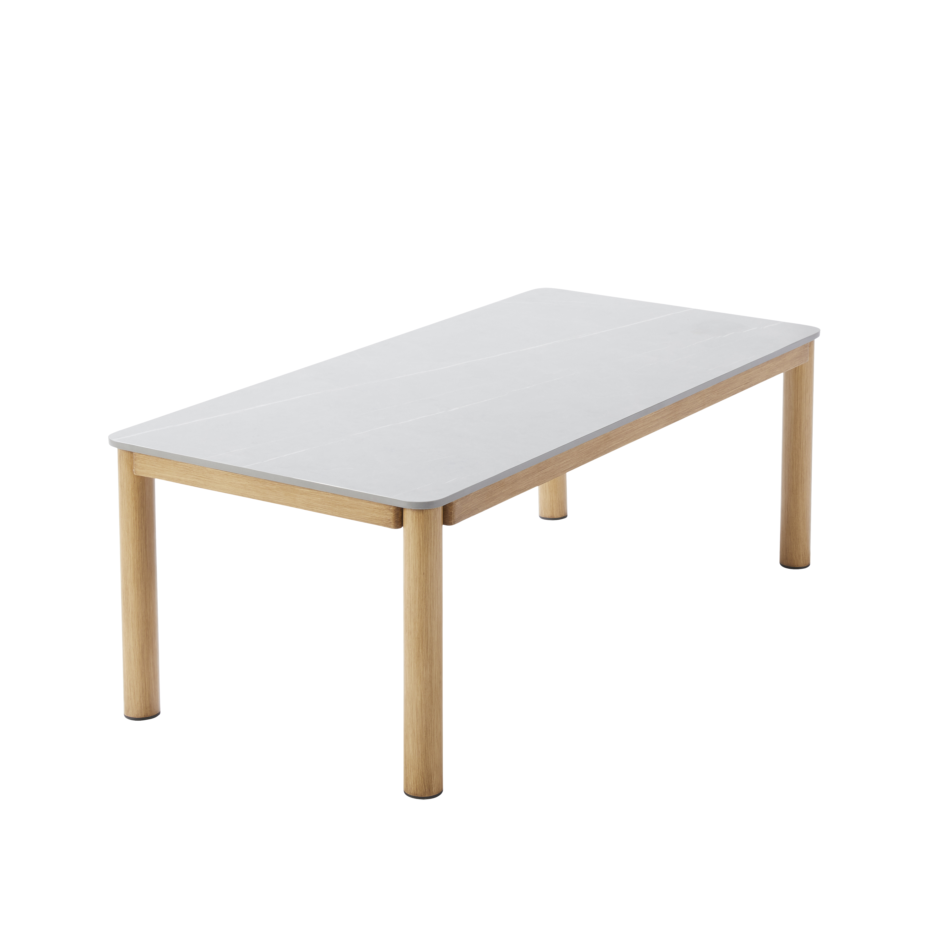 Conjunto jardim relax sofá e mesa bege 5 pessoas Ares Naterial - 2