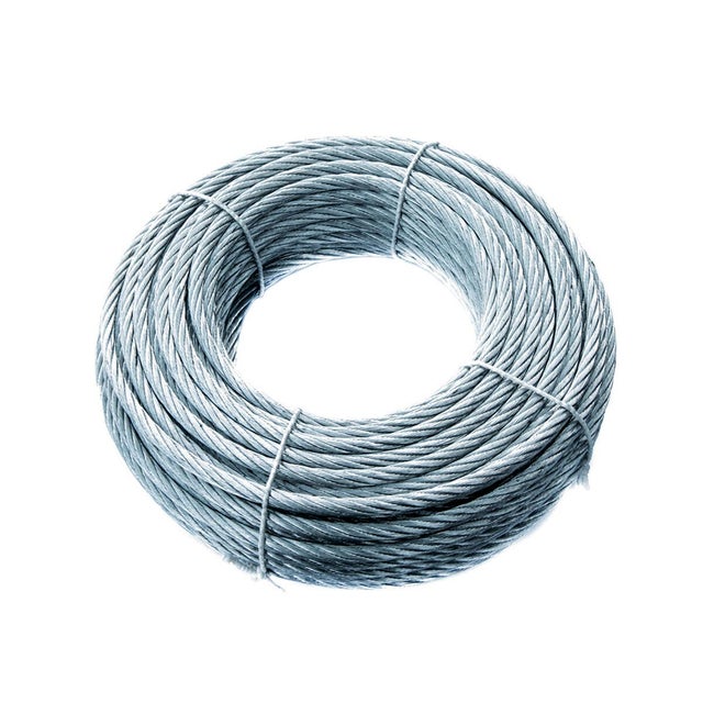 Cavo STANDERS in acciaio zincato ø 6 mm L 25 M