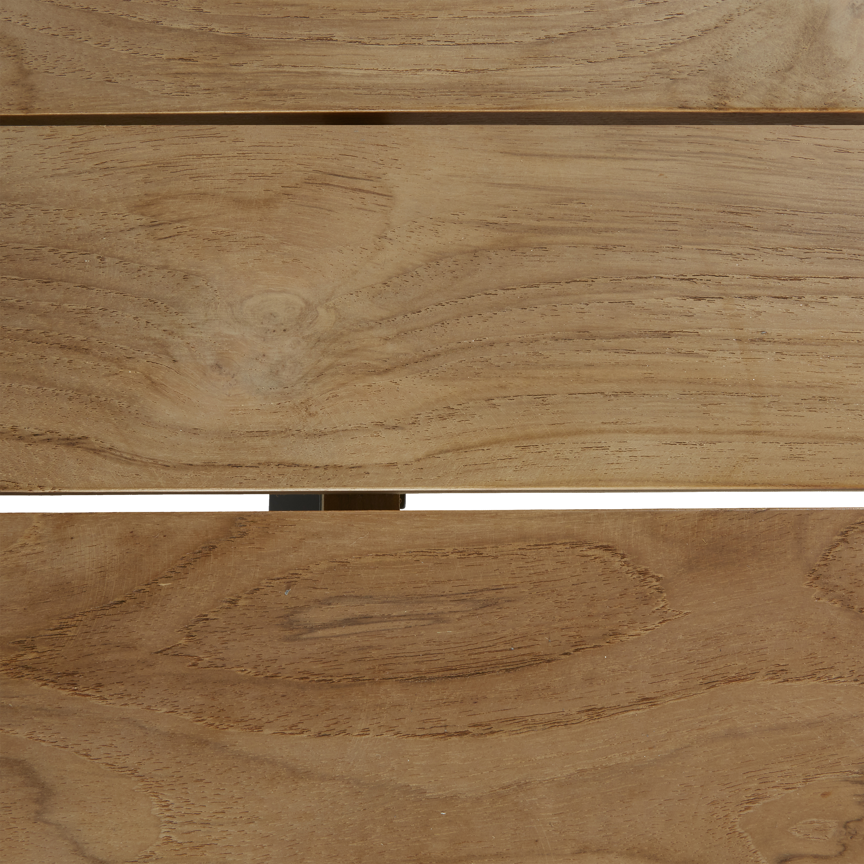 Panca da giardino in alluminio grigio Bermeo NATERIAL, 3 posti, seduta in legno - 7