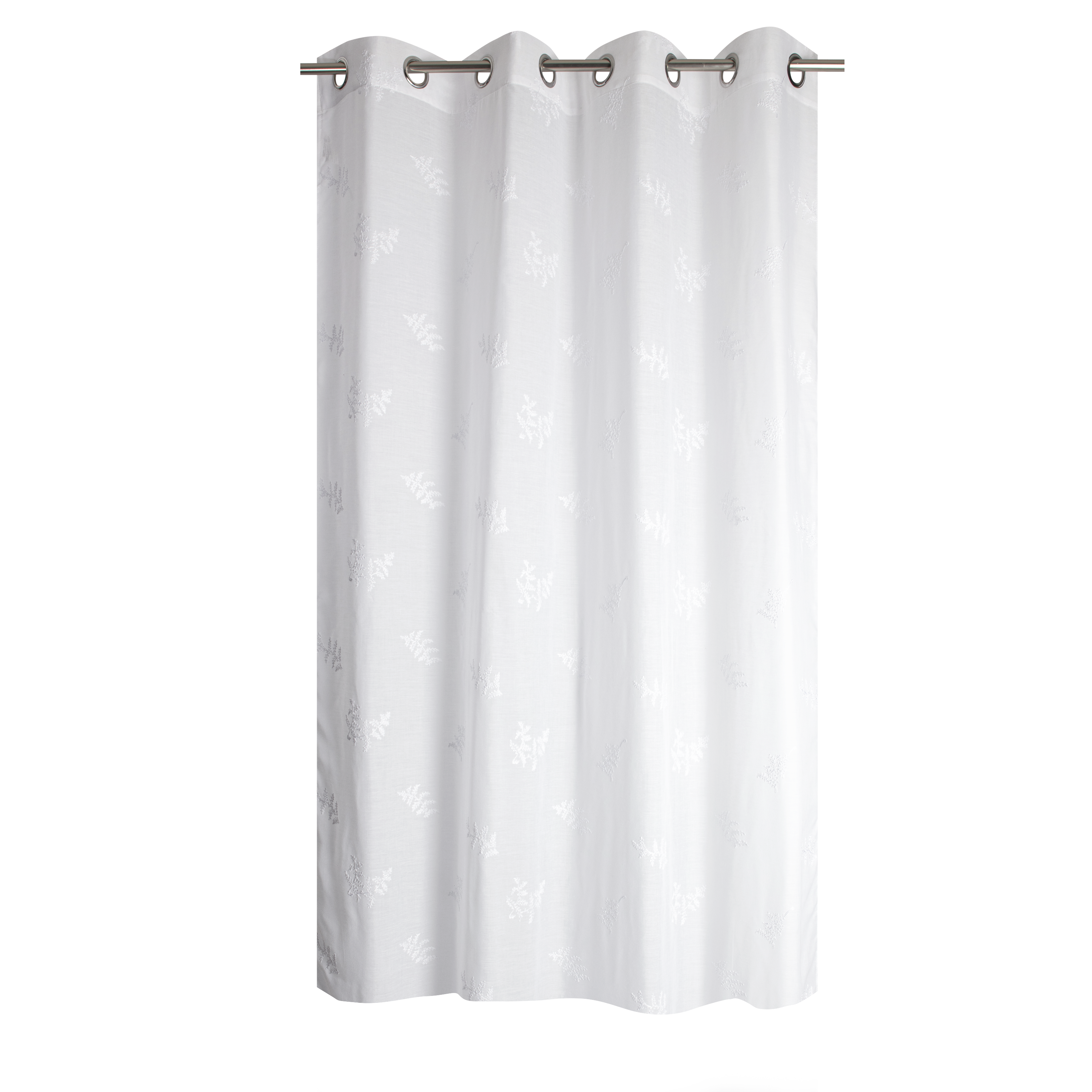Visillo  ollaos Opheline  INSPIRE liso blanco de 140x280cm - 6