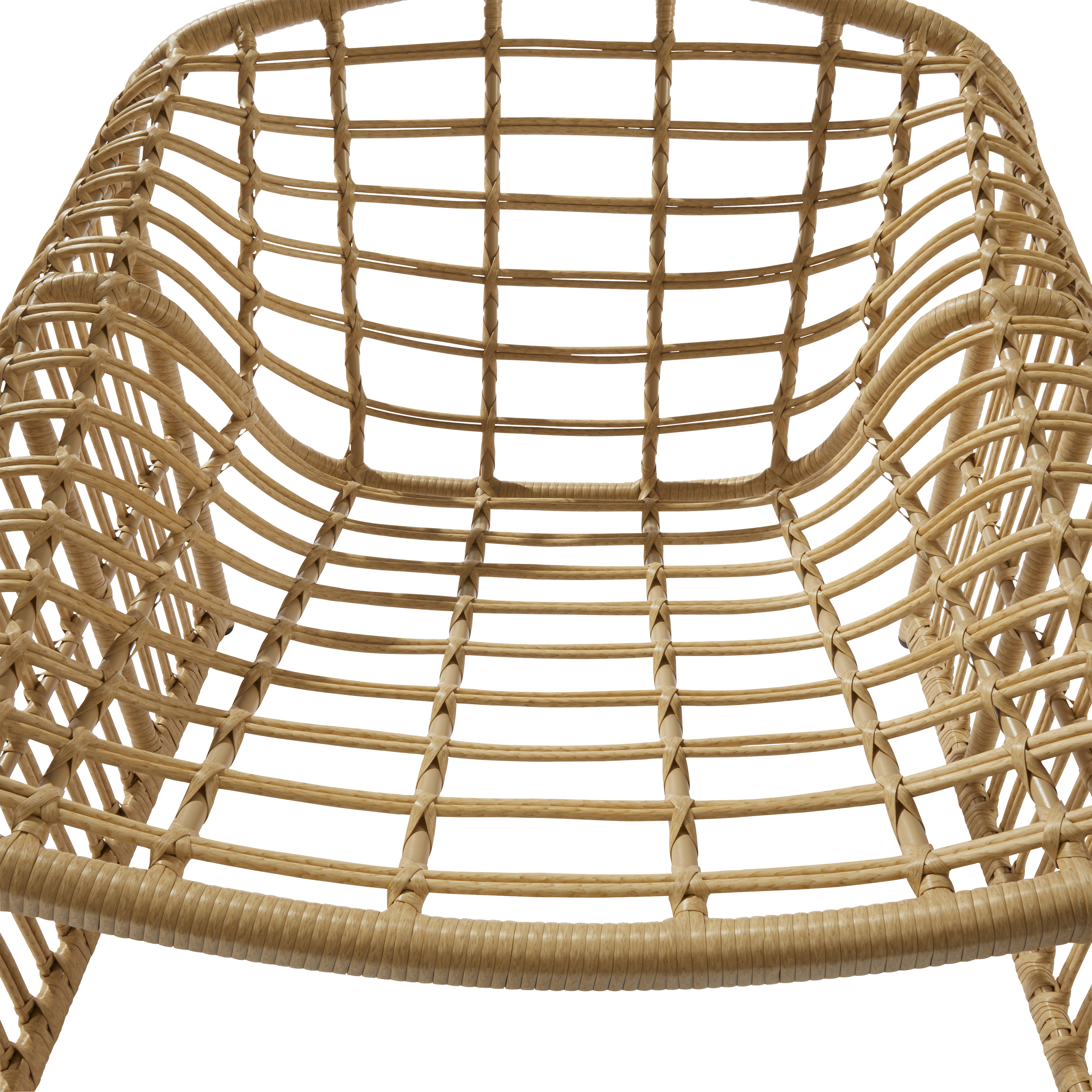 Conjunto jardim varanda 2 sofás e mesa natural Bellis Naterial - 16