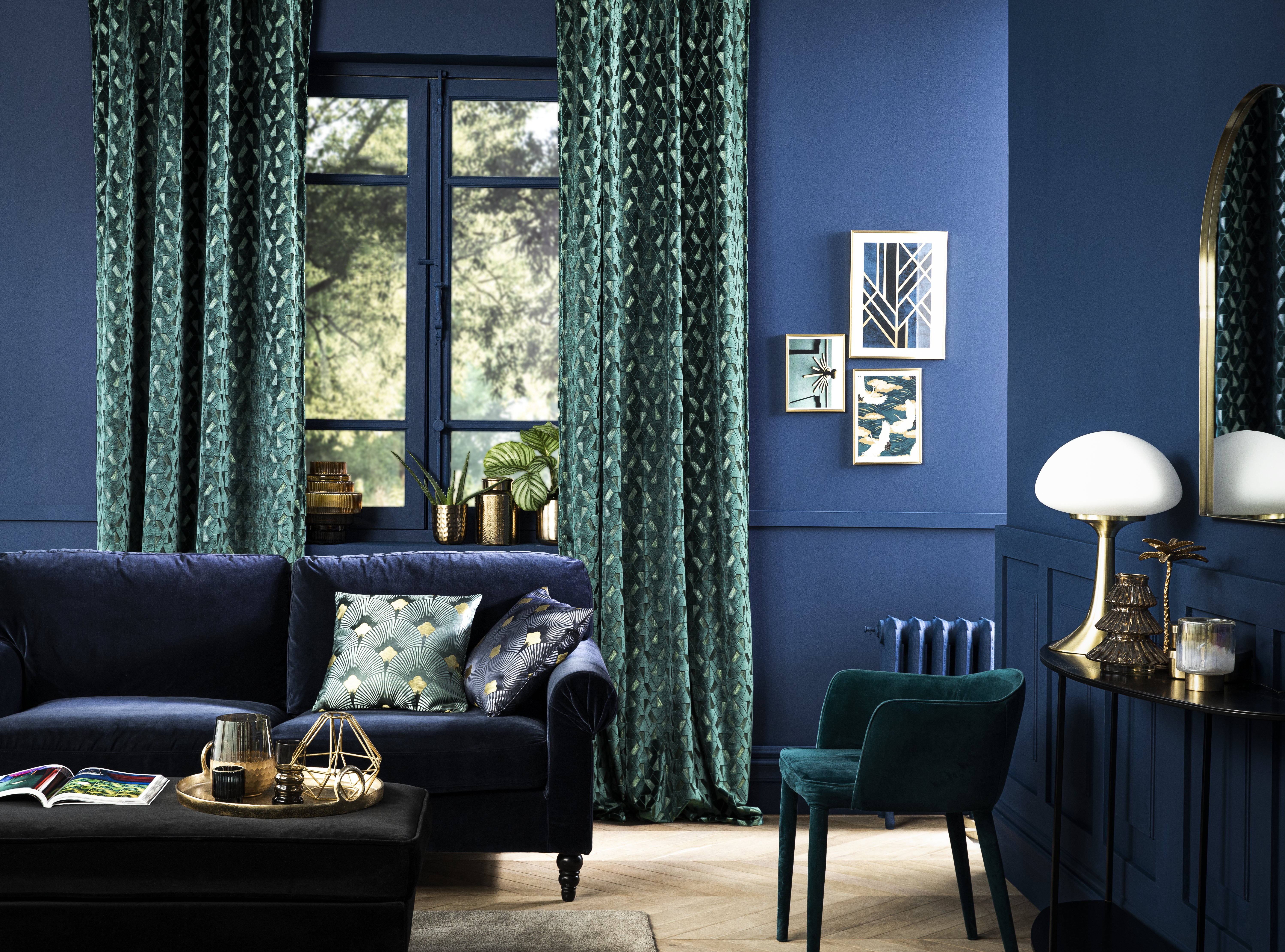 Cornice 50x70 cm in pvc oro lucido per foto INSPIRE Lila - 18