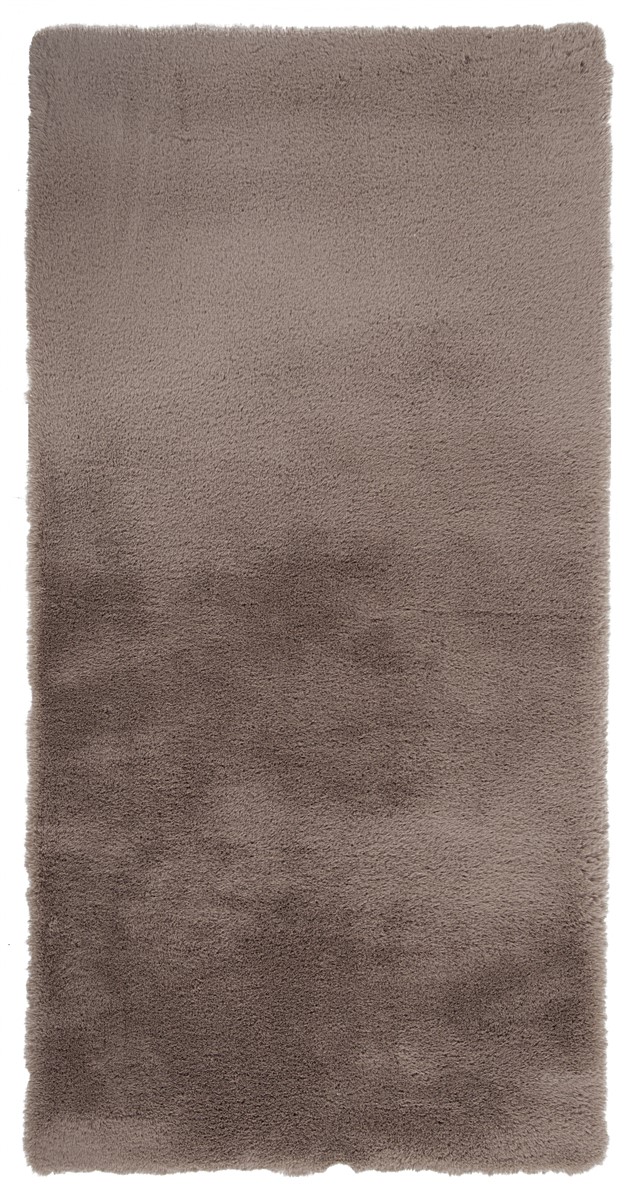 Tappeto Carezza in polipropilene, L 170 x L 120 cm, tortora