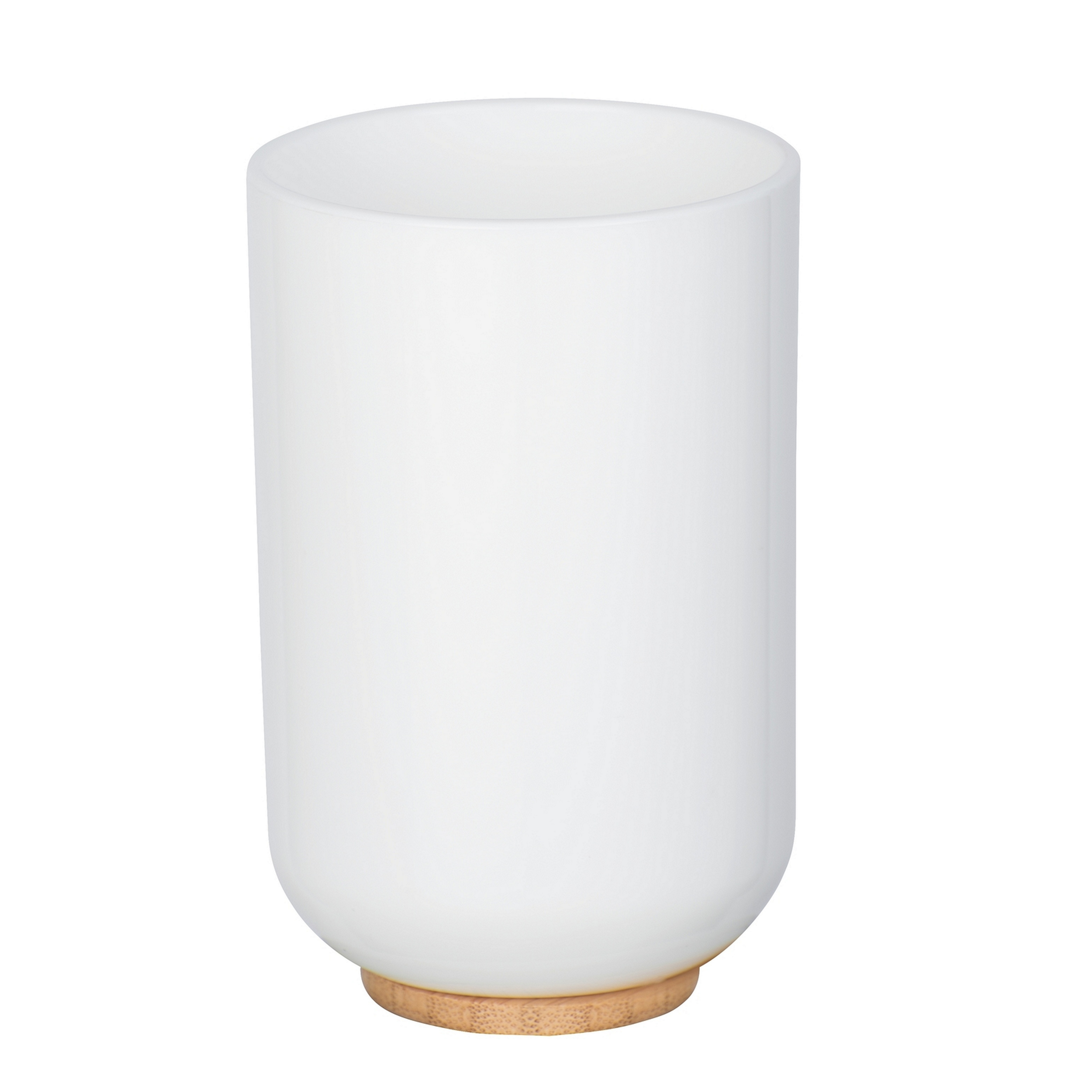 Portacepillos posa blanco