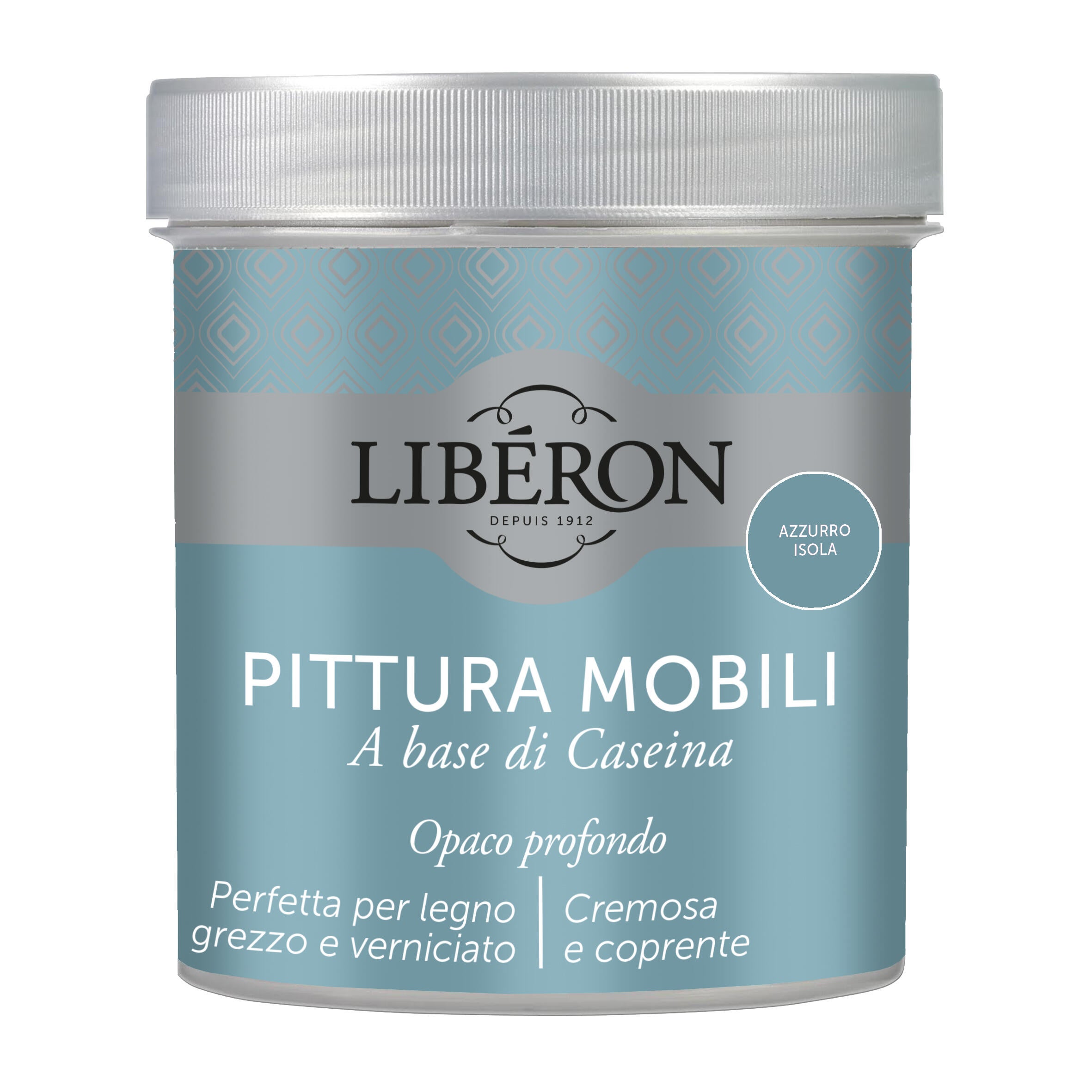 Pittura LIBÉRON 0.5 L azzurro isola opaco profondo - 4