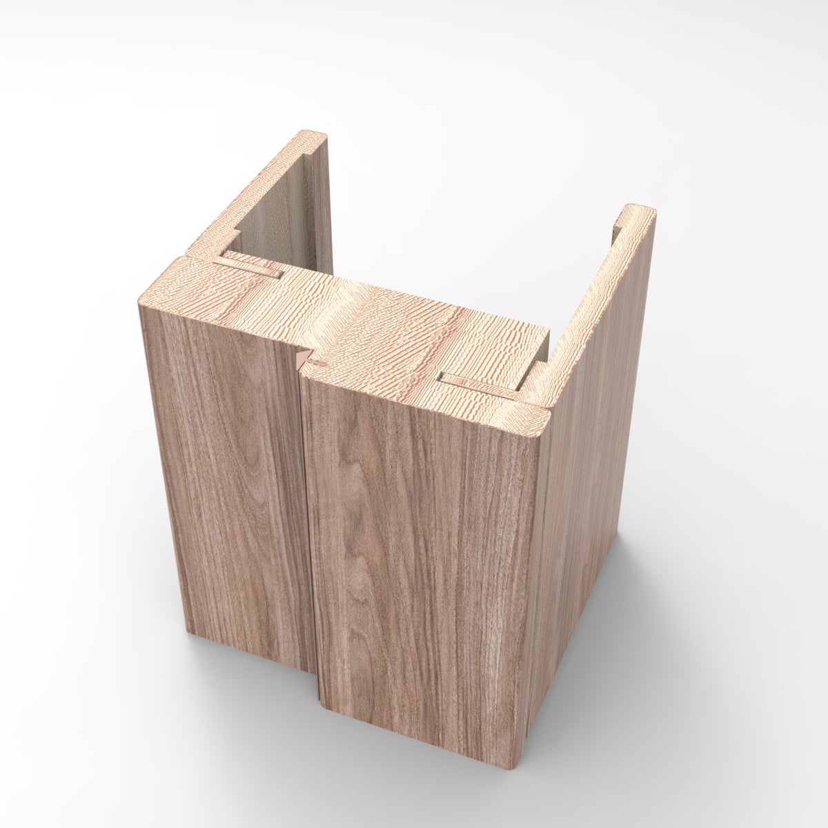 Porta interna a battente in legno, L 90 x H 210 cm, rovere, apertura reversibile FORET - 3