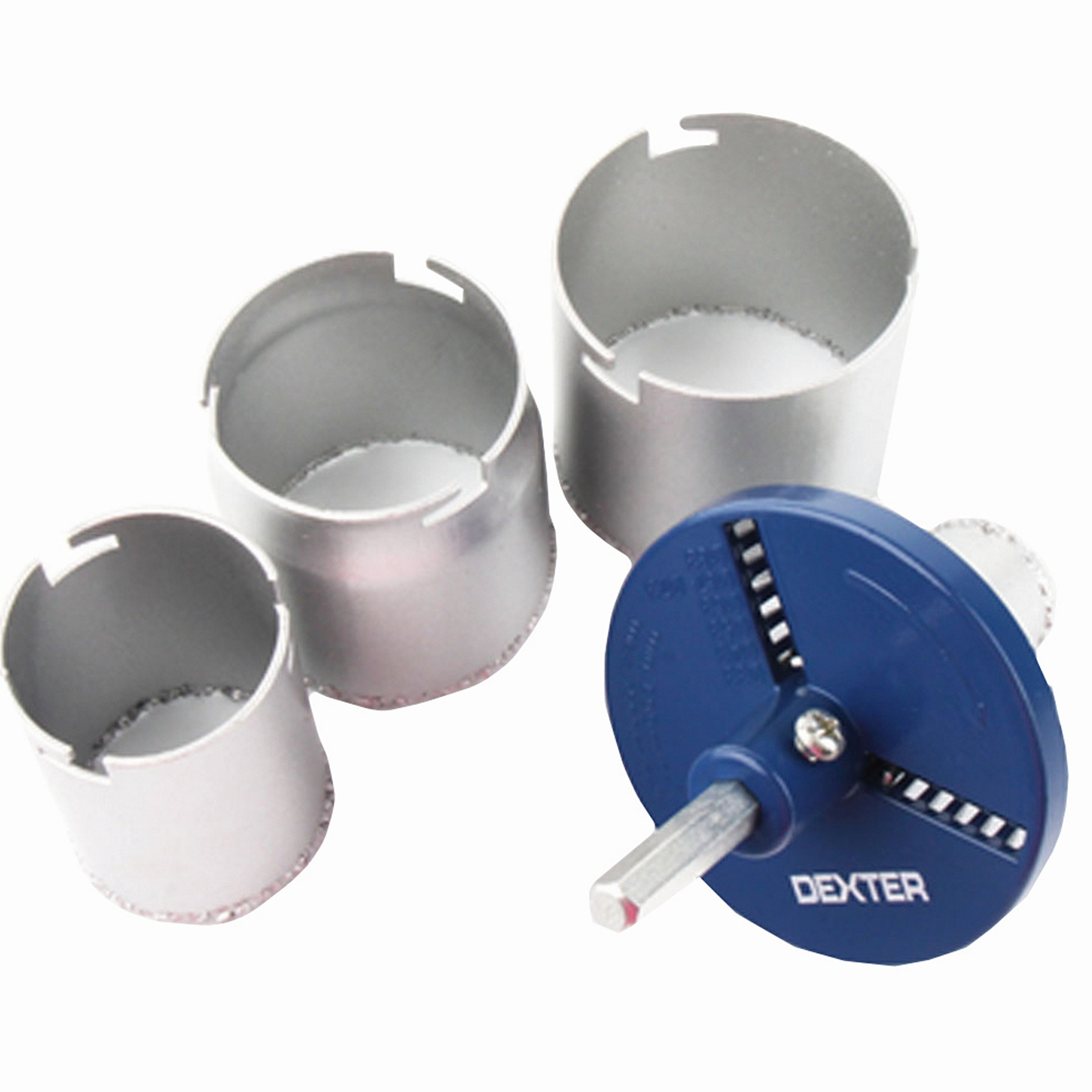 Conjunto de 4 brocas craneanas para cerâmica 33, 53, 67 e 73 mm Dexter - 3