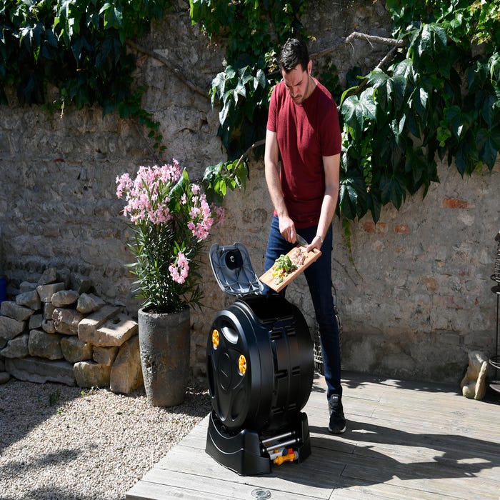 Composteur recycler Easymix Hozelock