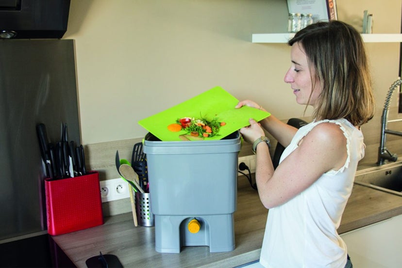Composteur de cuisine Hozelock Bokashi 16L + activateur compost - 6