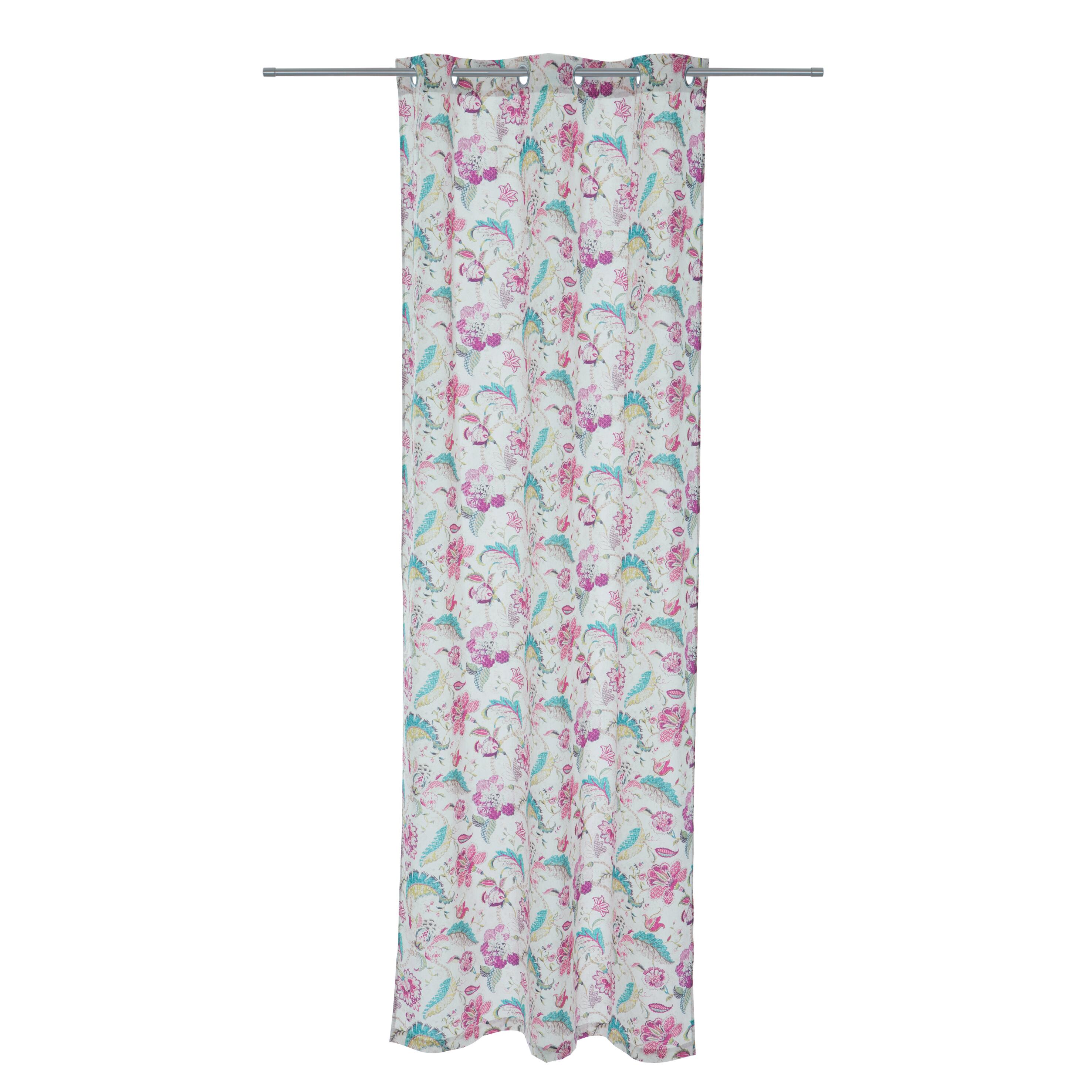 Tenda Kiku rosa, occhiello 140x280 cm - 3