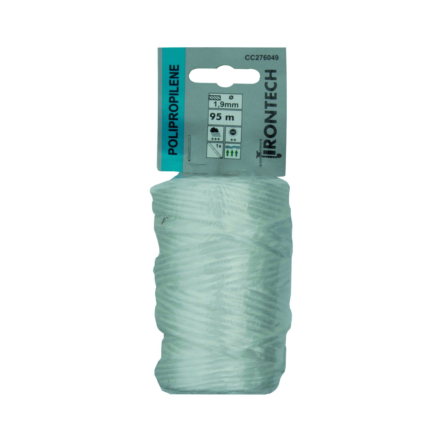 Corda in rafia STANDERS L 95 m x Ø 1.9 mm bianco carico max 1 Kg - 2