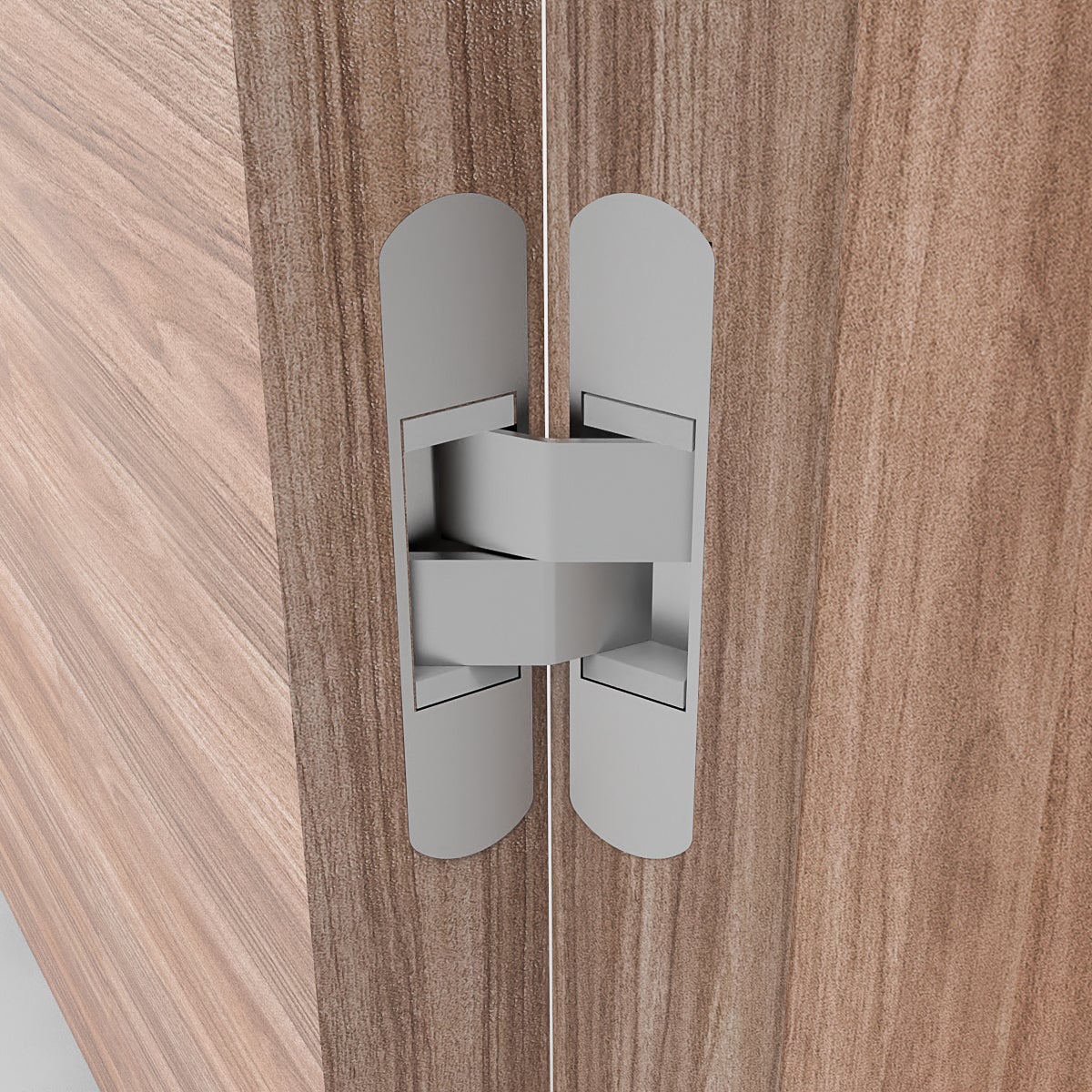 Porta interna a battente in legno, L 90 x H 210 cm, rovere, apertura reversibile FORET - 5