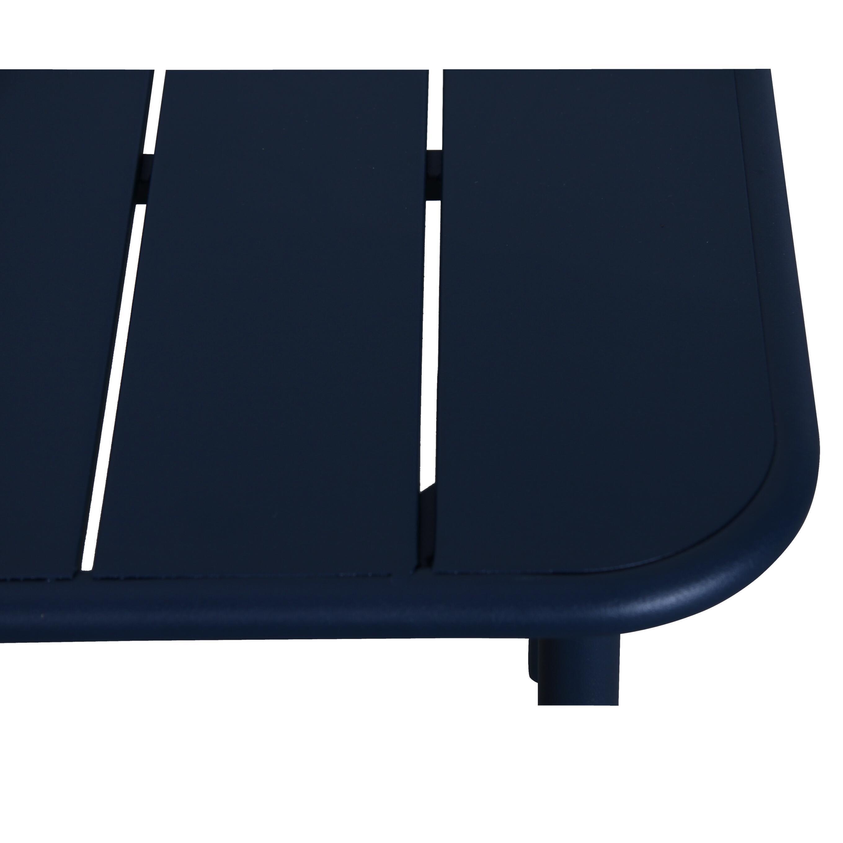 Mesa de metal CAFE 120X70CM AZUL - 17