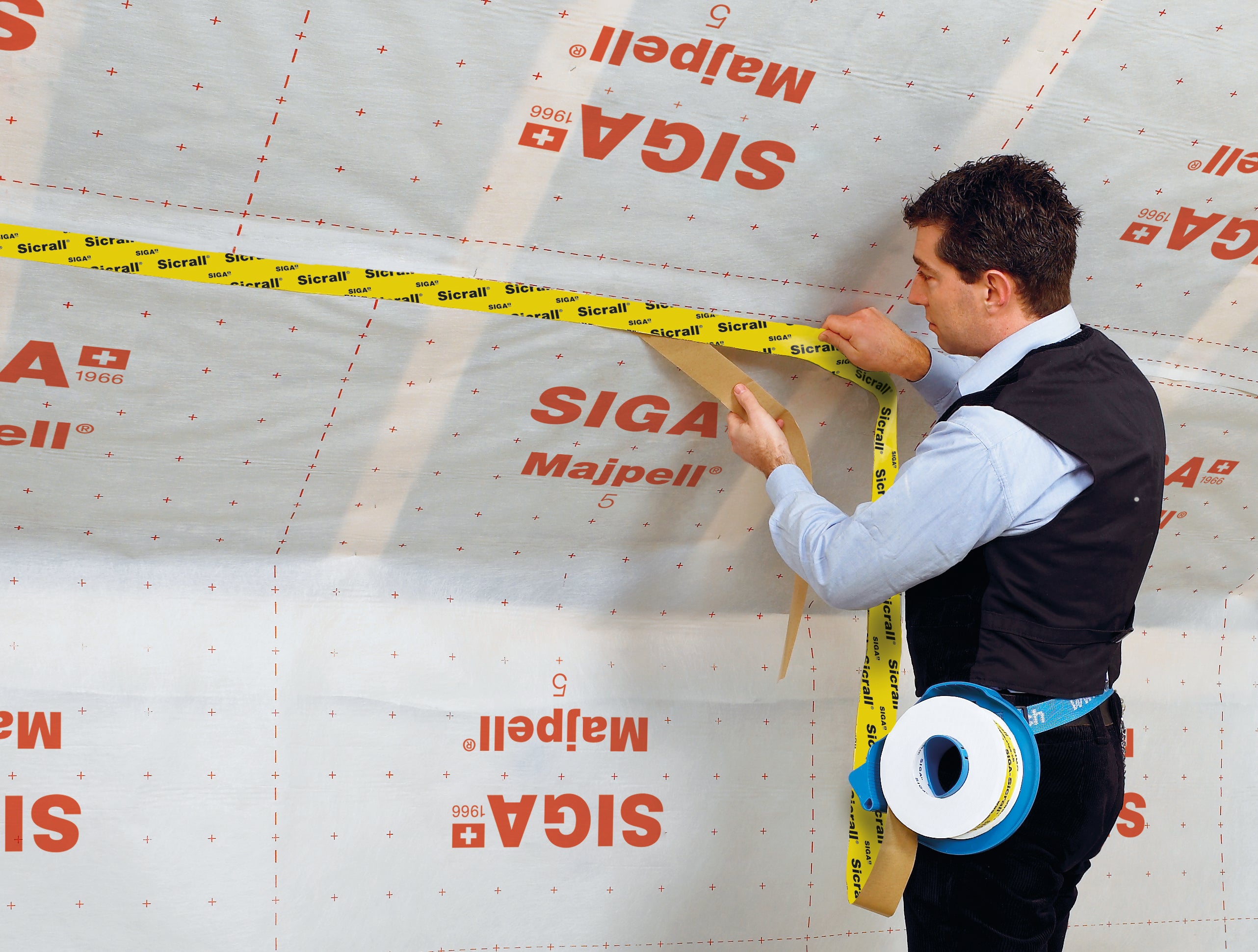 Rouleau adhésif SICRALL 60, 60MMx40M SIGAL - 3