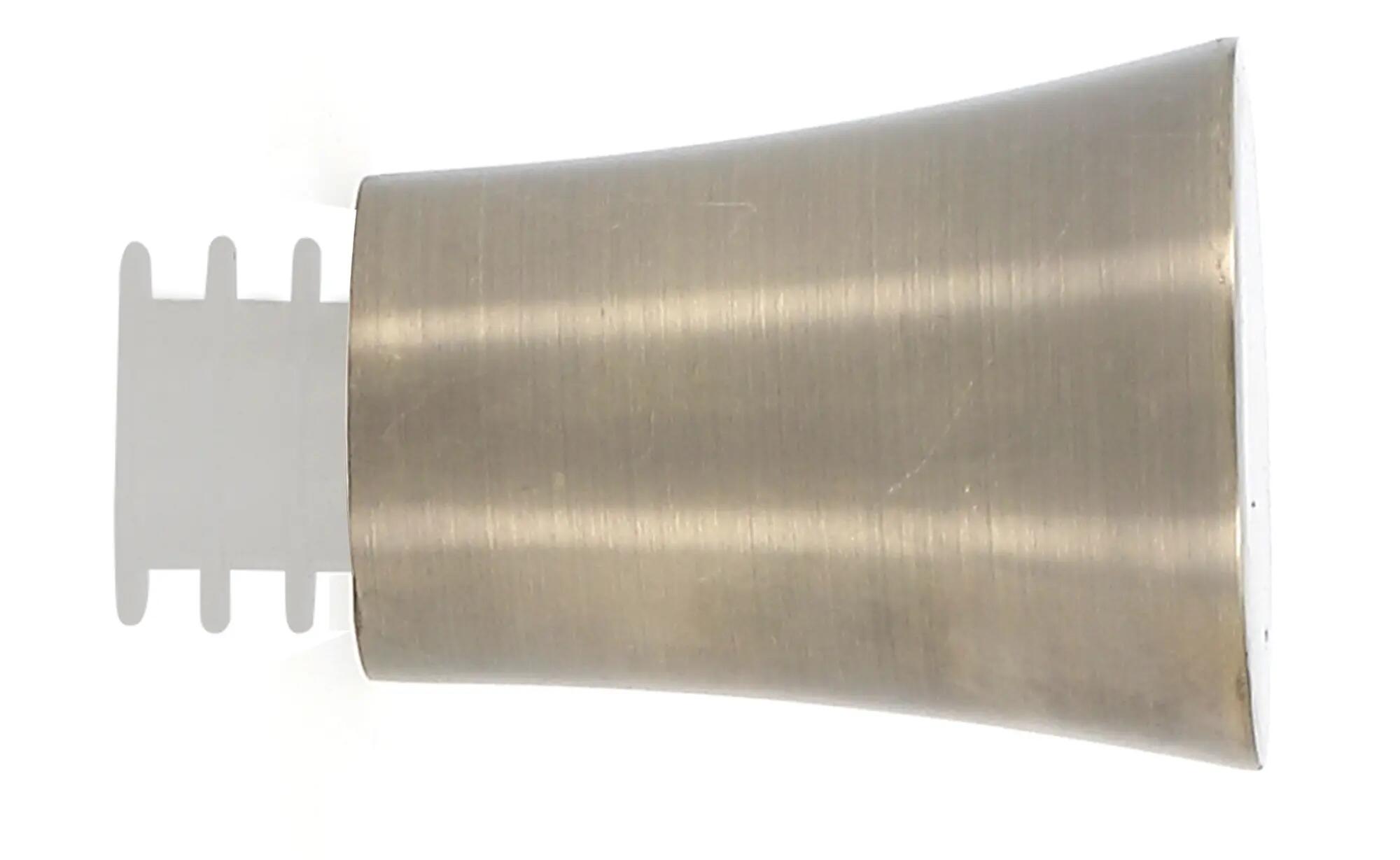 2 Terminales para barra de cortina Copa Cono MOBOIS acero bronce para barra diámetro 28 mm - 3