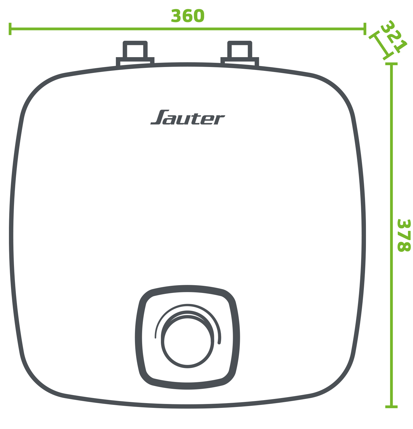 Chauffe-eau électrique sous évier SAUTER Liquine, 15 l - 4