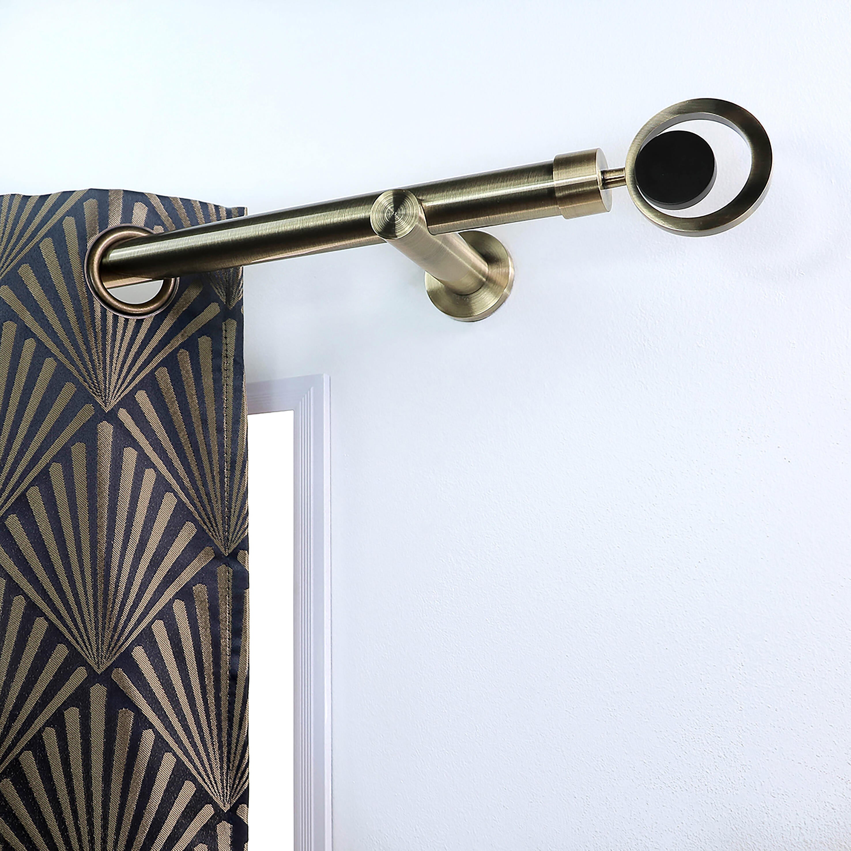 Varão metal Easyfix D28cm 2.50m bronze - 3
