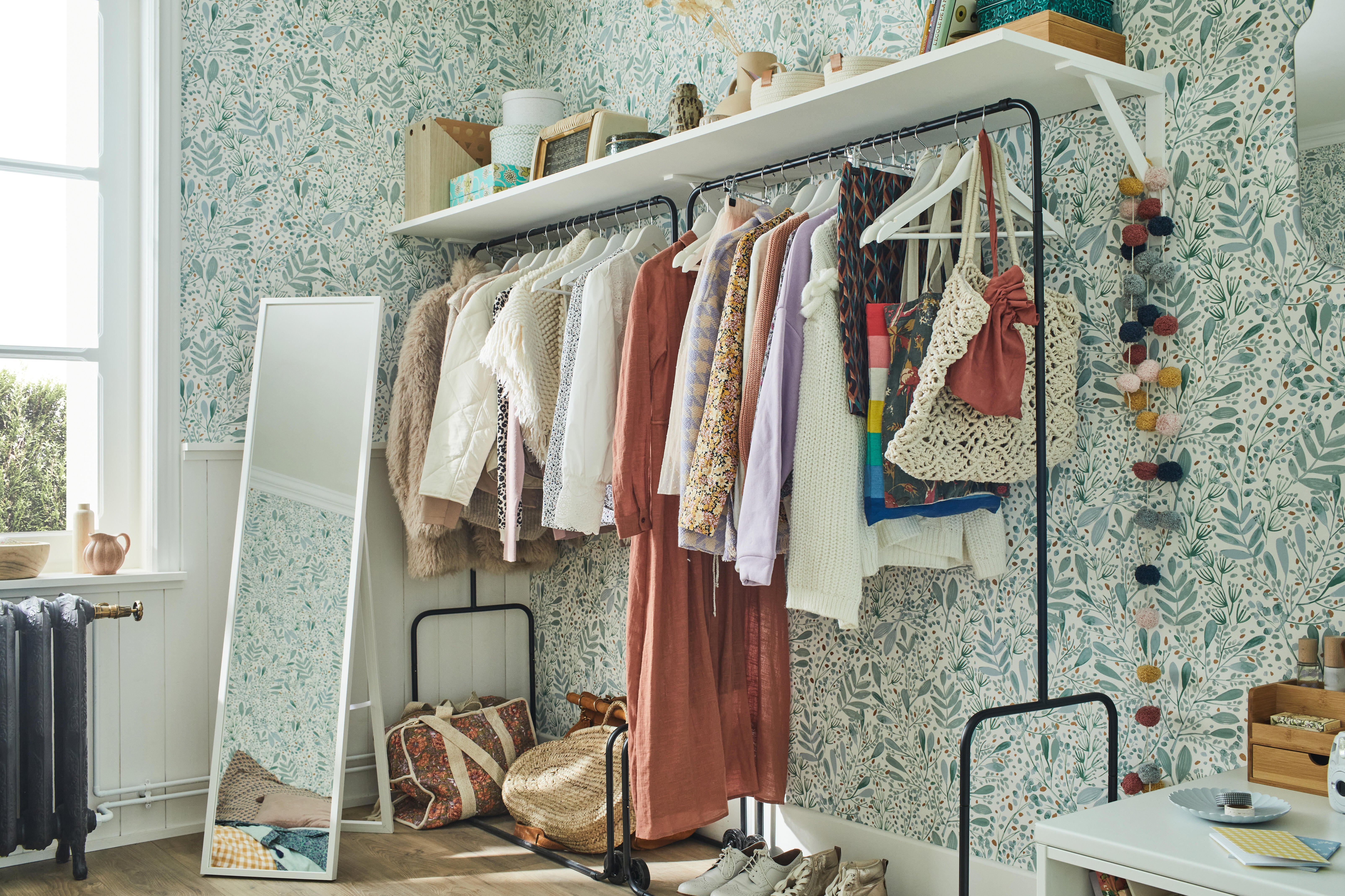 Specchio MILO rettangolare bianco 32.4 x 142.4 cm INSPIRE - 13