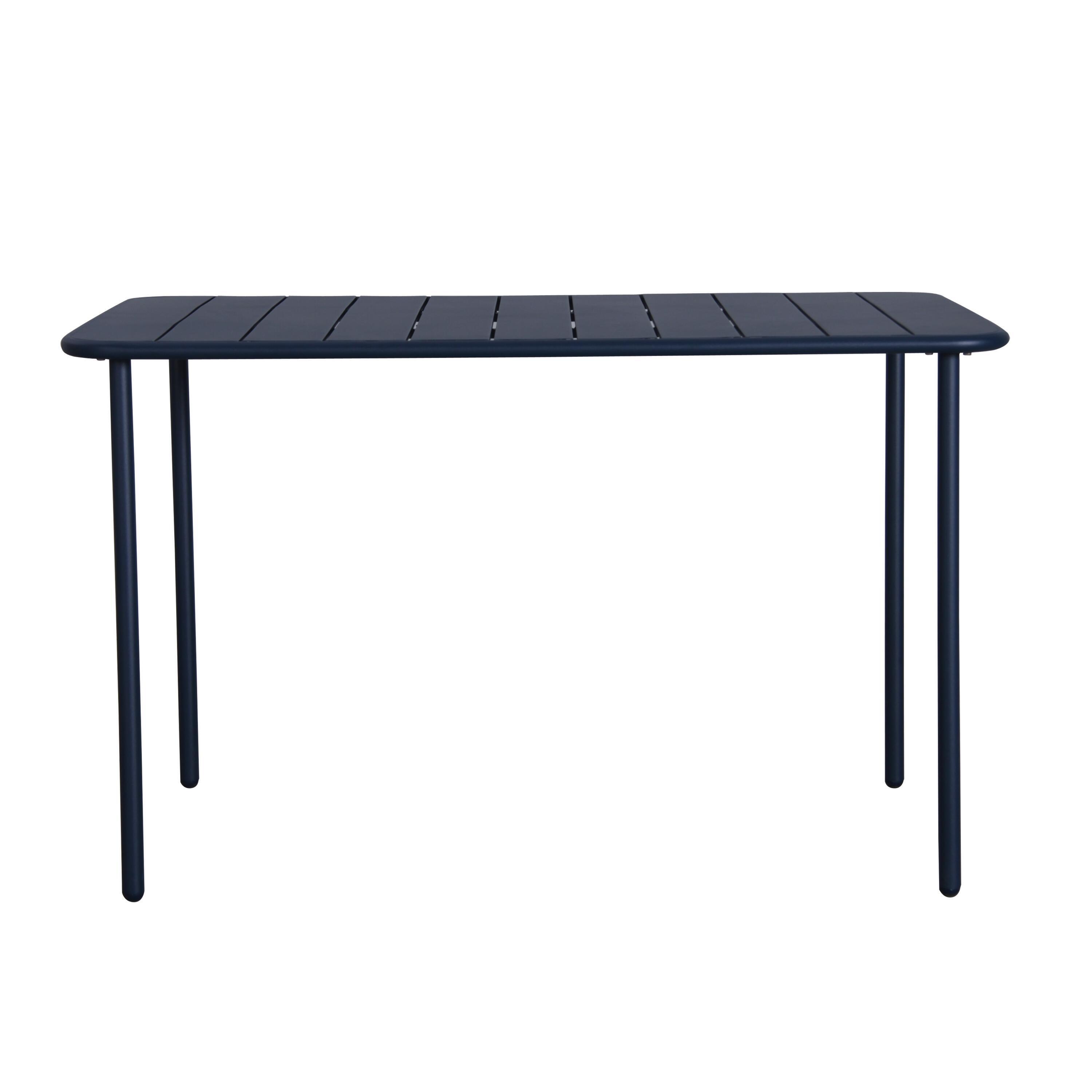 Mesa de metal CAFE 120X70CM AZUL - 13