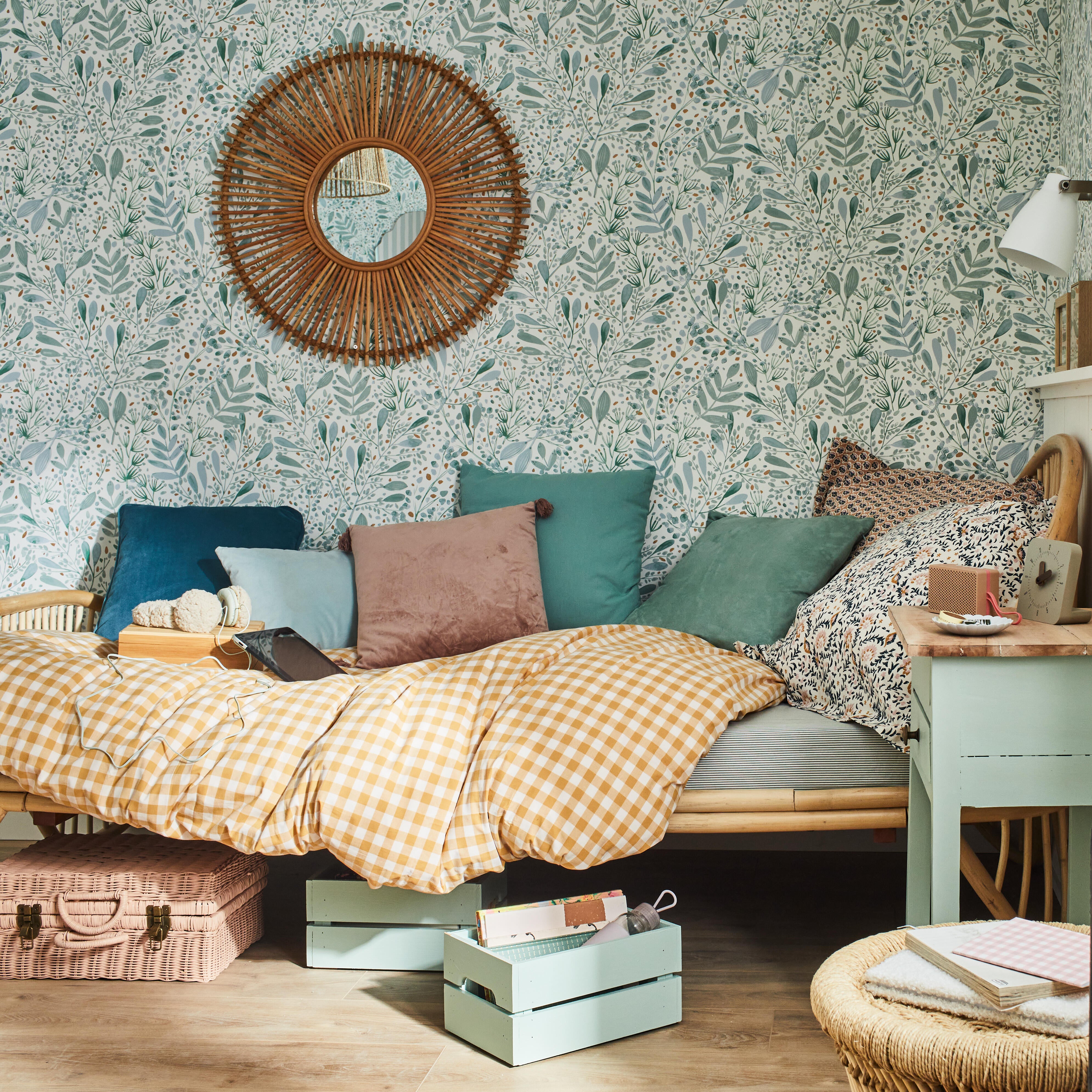 Cuscino Melisse rosa 40 x 40 cm - 4